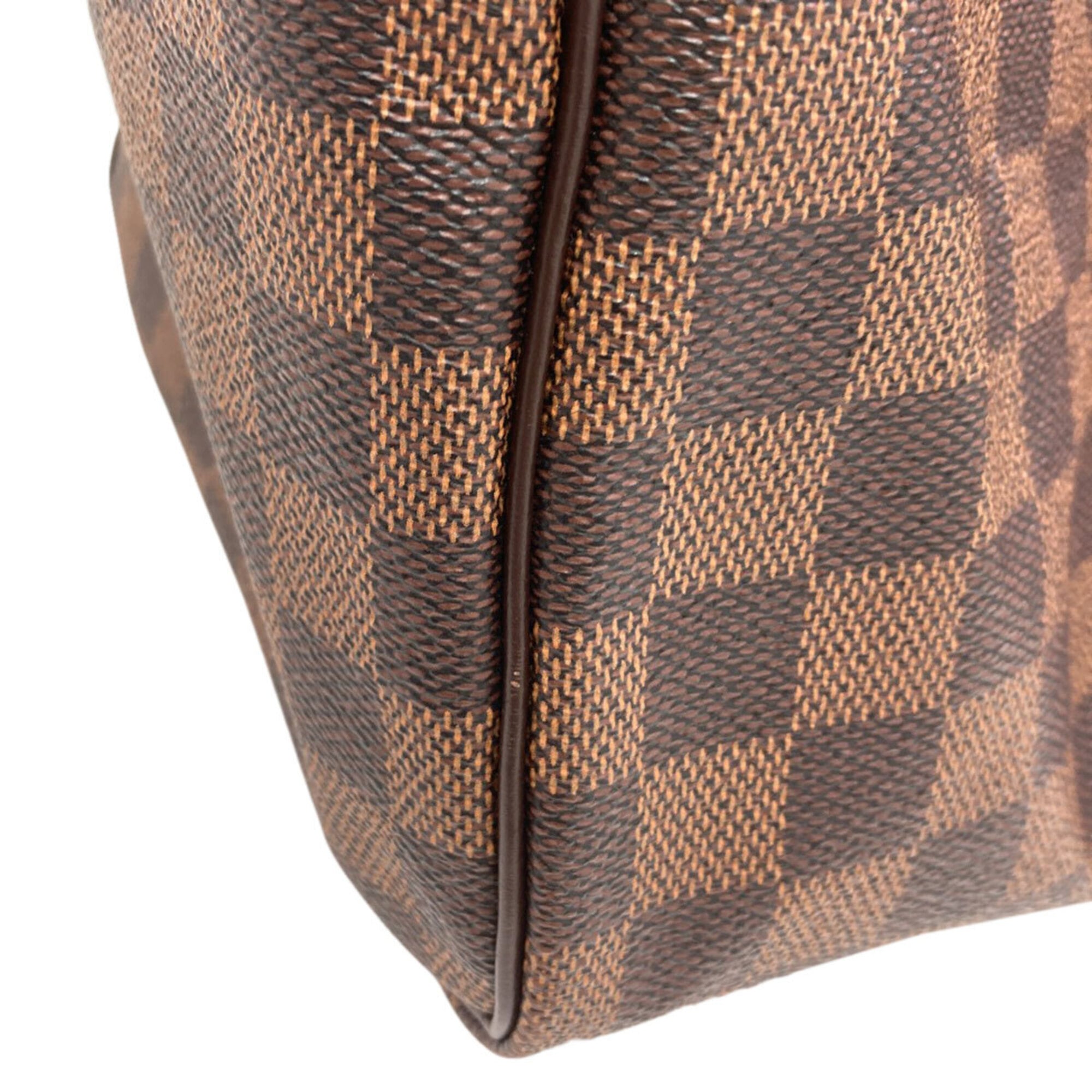 Louis Vuitton Damier Canvas Ebene Damier Canvas Handbag (Pre-Owned)
