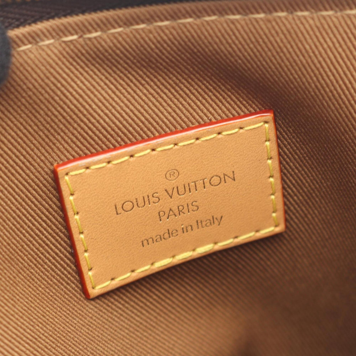 Louis Vuitton Brown Coated Canvas Pvc Leather Handbag (Pre-Owned)
