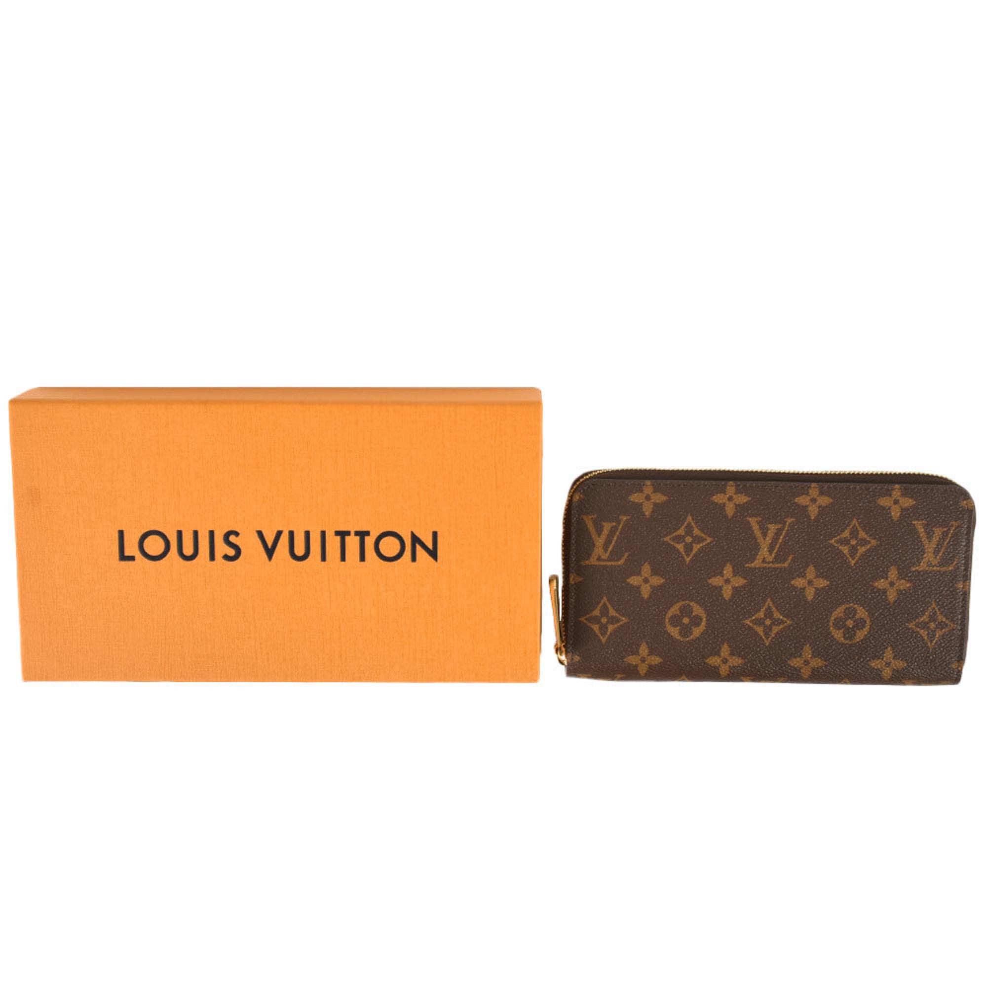 Louis Vuitton Monogram Brown Monogram Long Wallet (Bi-Fold) (Pre-Owned)