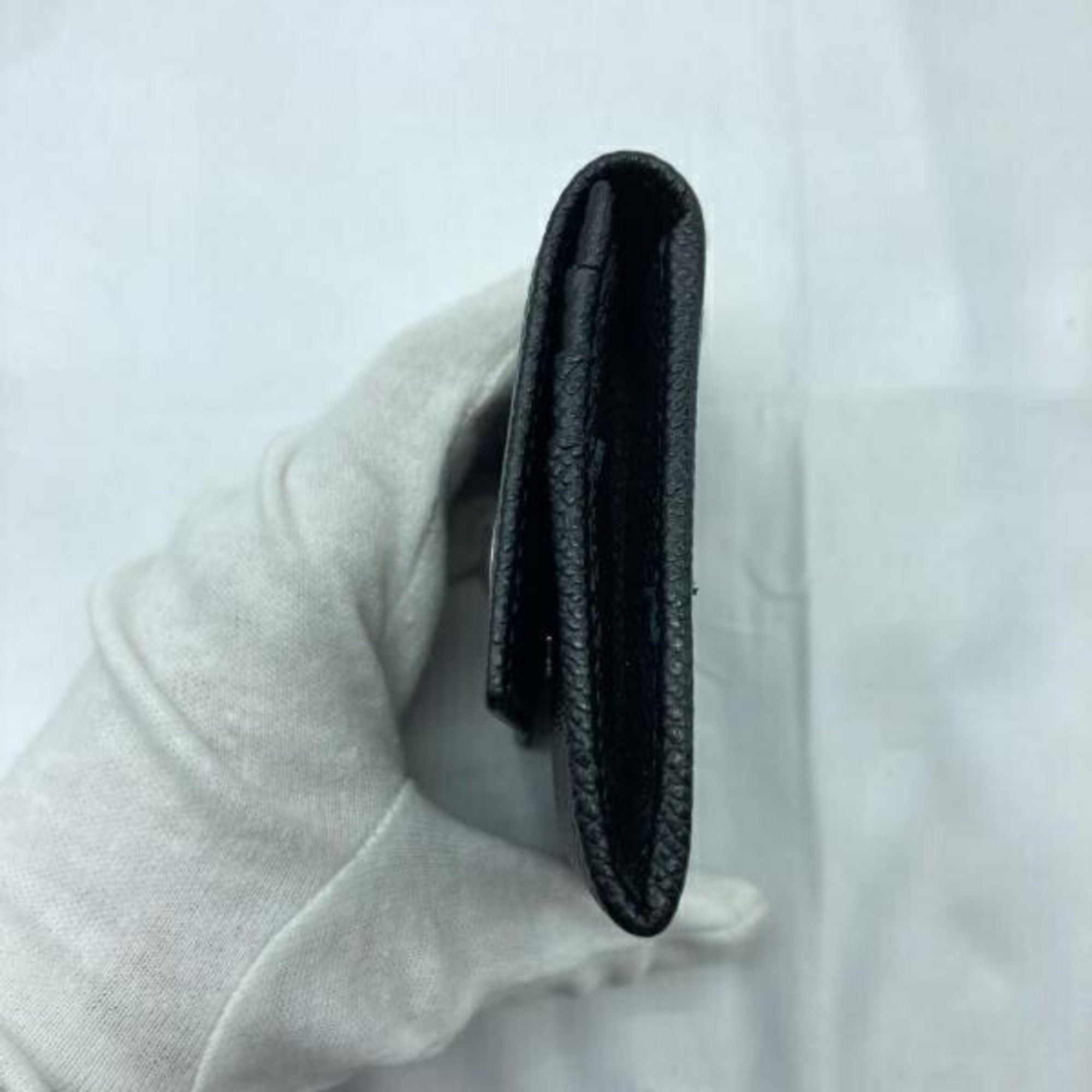 Bvlgari Black Coin Purse/Coin Case (Pre-Owned)