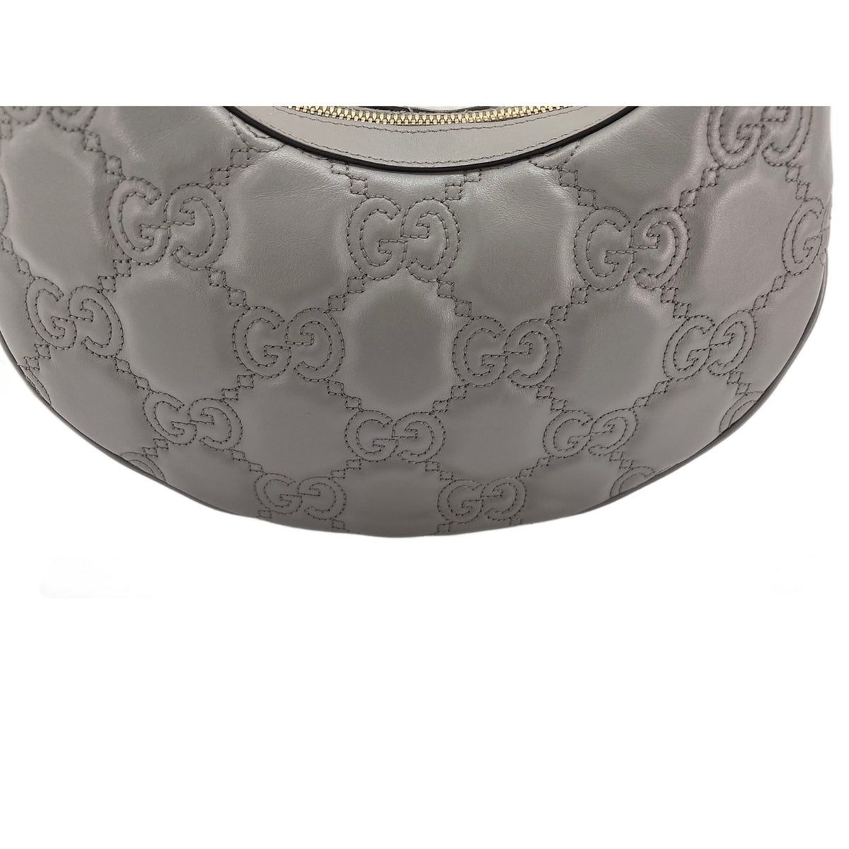 Gucci Gray Handbag (Pre-Owned)