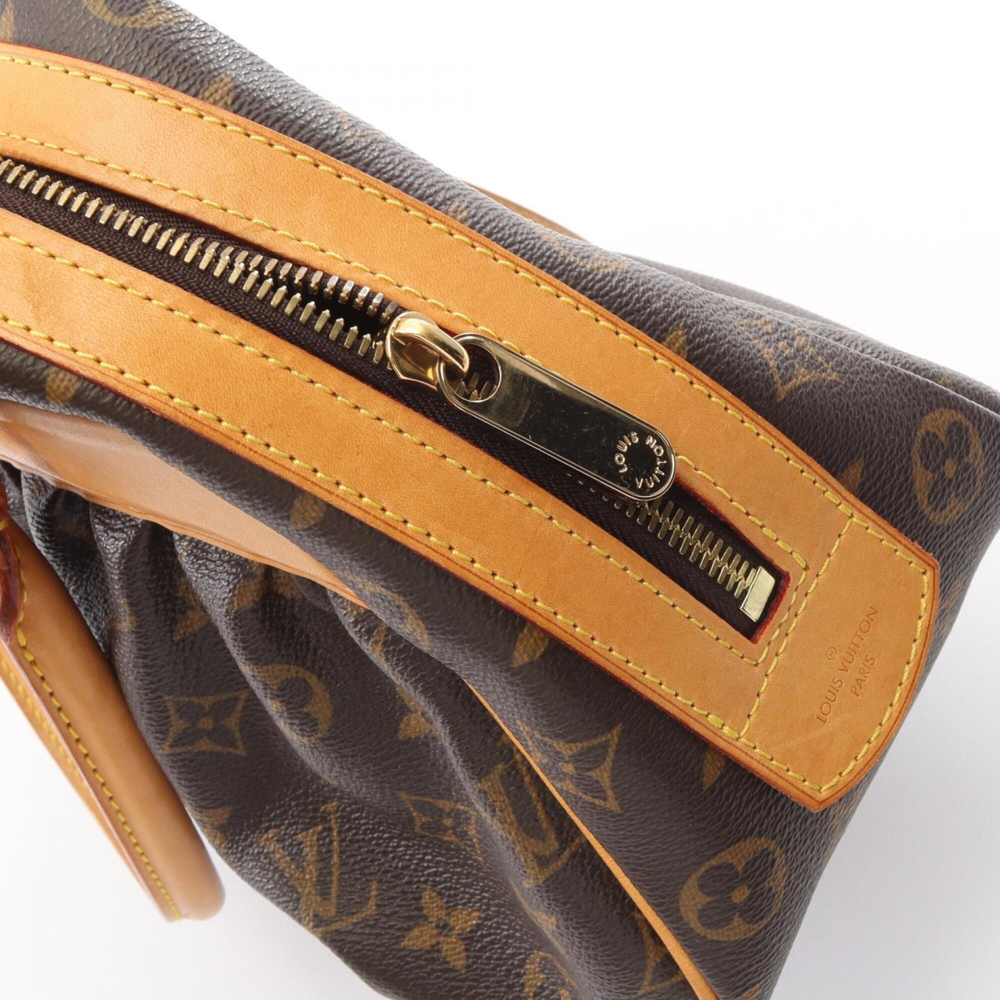 Louis Vuitton Brown Monogram Coated Canvas Handbag (Pre-Owned)