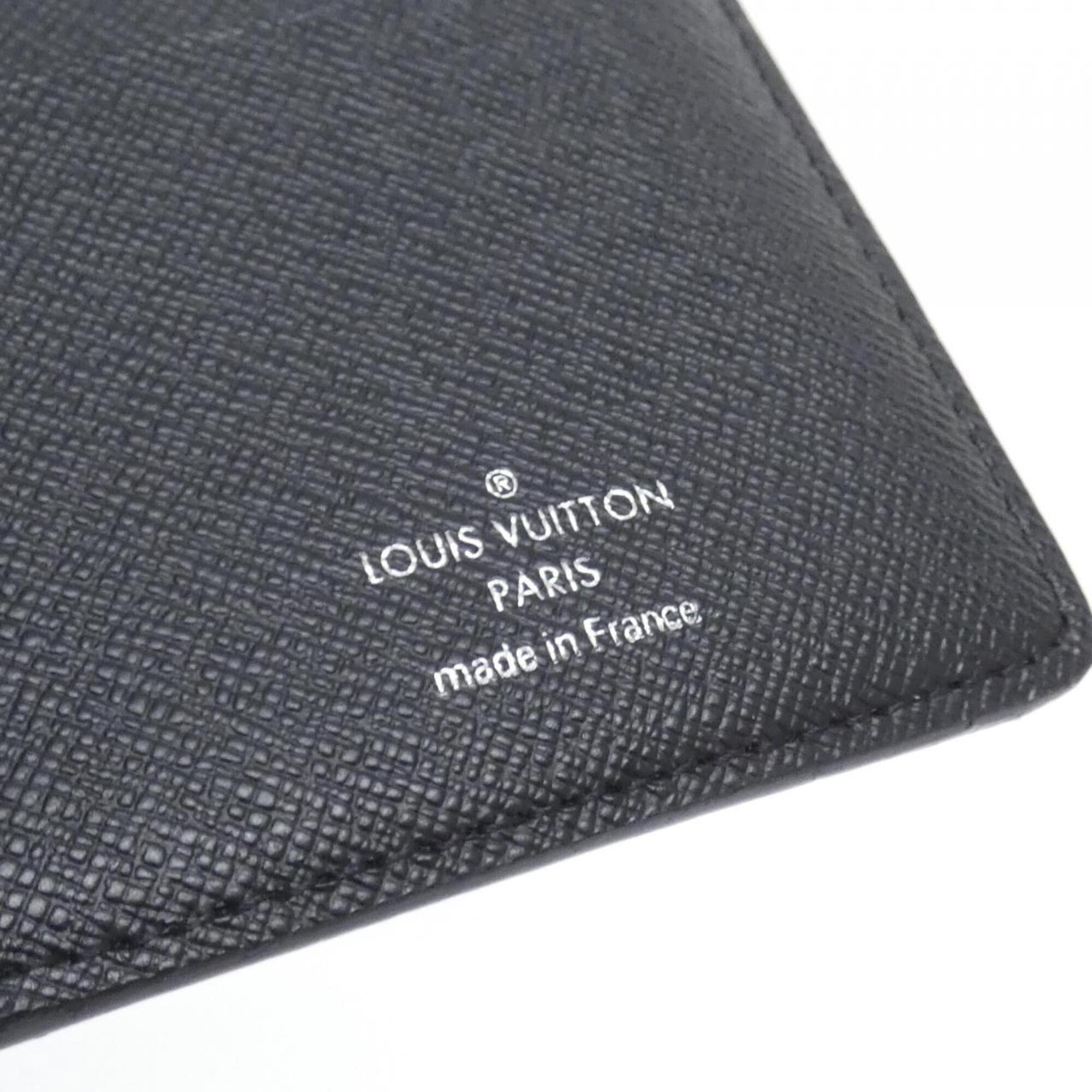 Louis Vuitton Damier Graphite Blue Graphite Coated Canvas Long Wallet (Bi-Fold) (Pre-Owned)