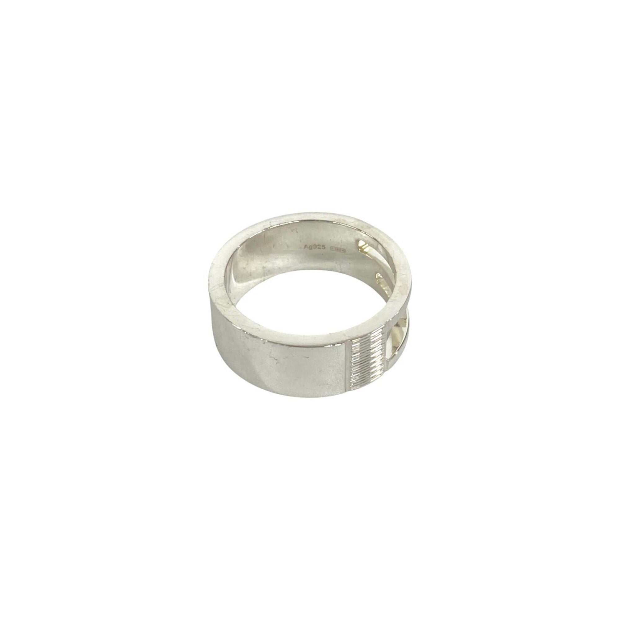 Gucci Silver Silver 925 Band Ring (Pre-Owned)