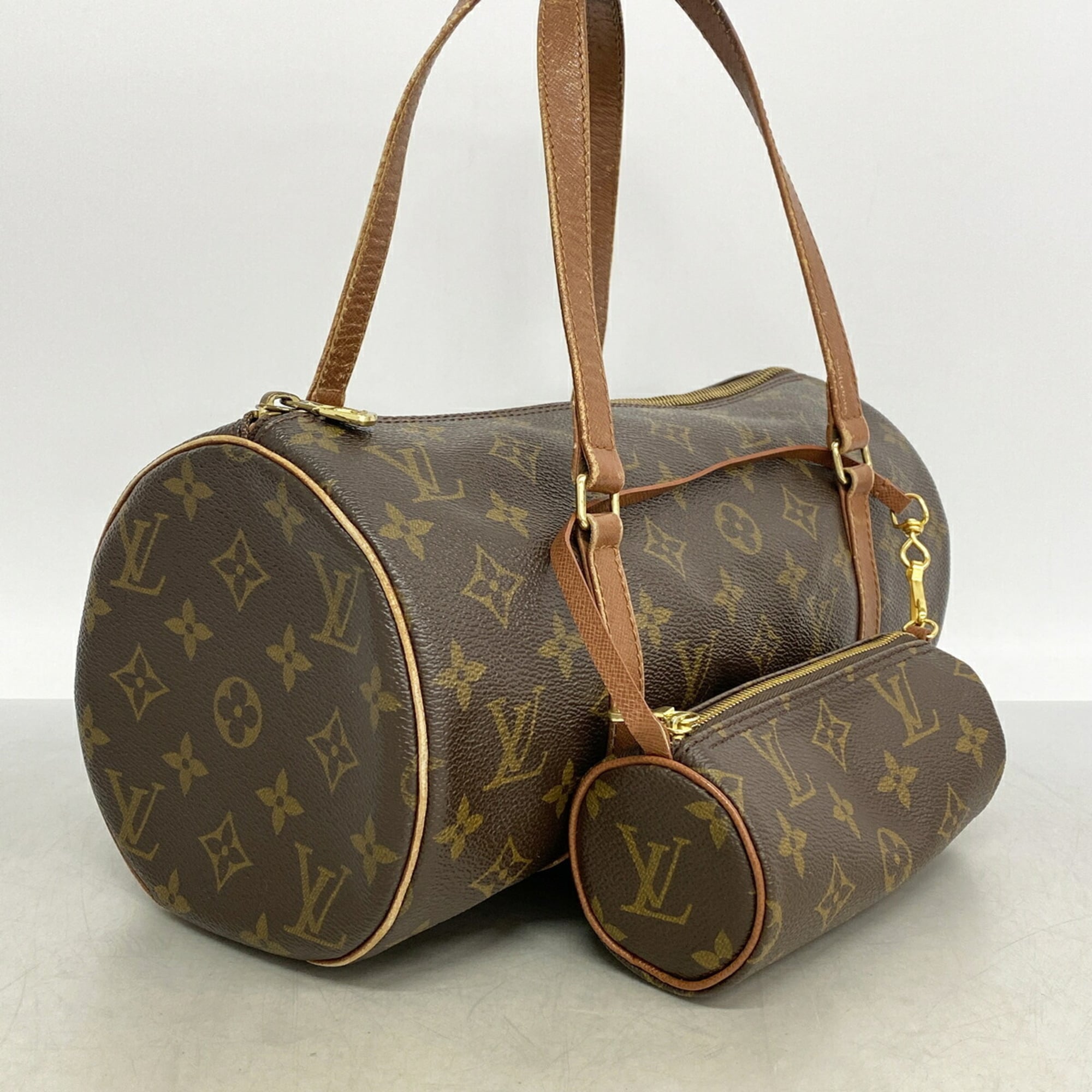 Louis Vuitton Brown Handbag (Pre-Owned)