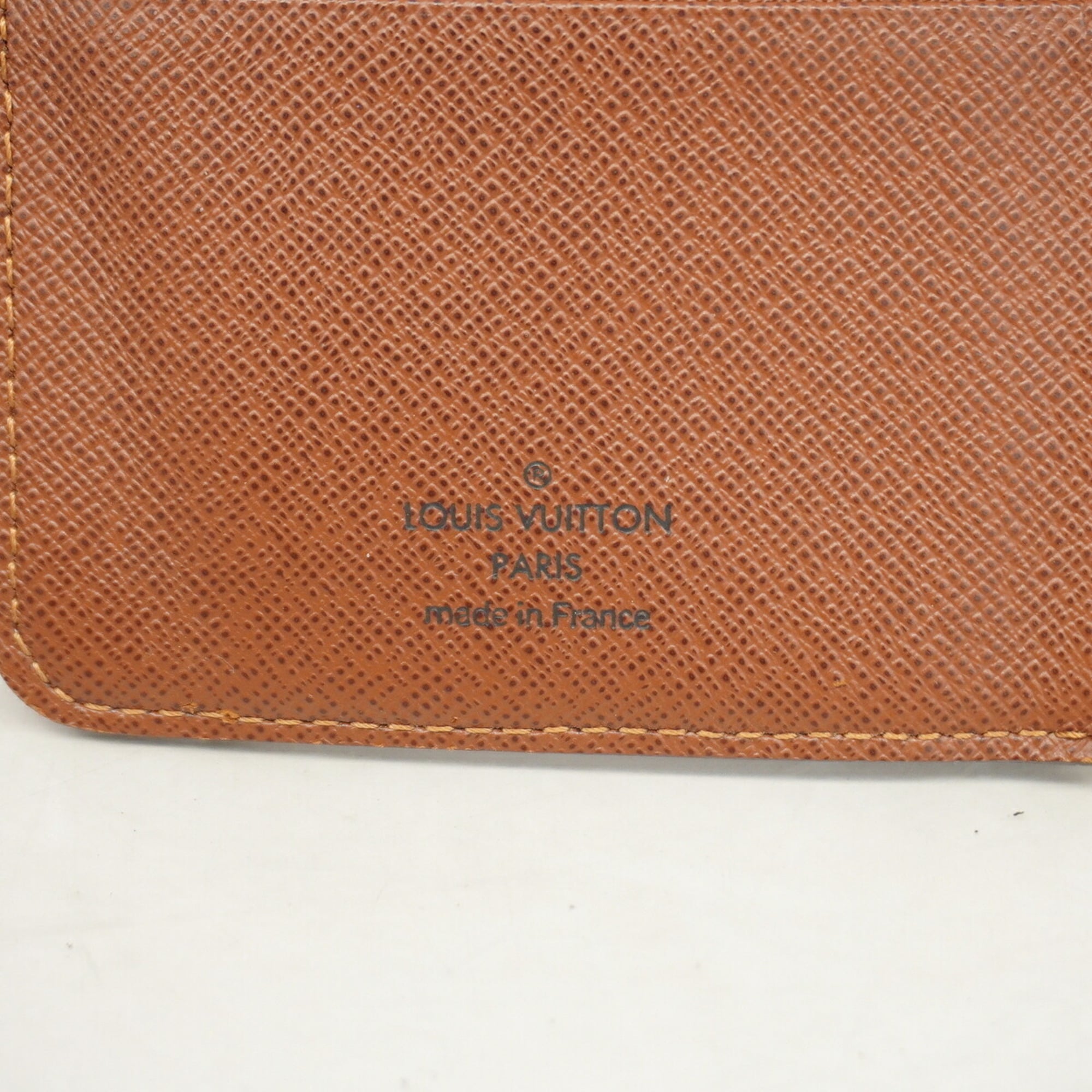 Louis Vuitton Brown Long Wallet (Tri-Fold) (Pre-Owned)