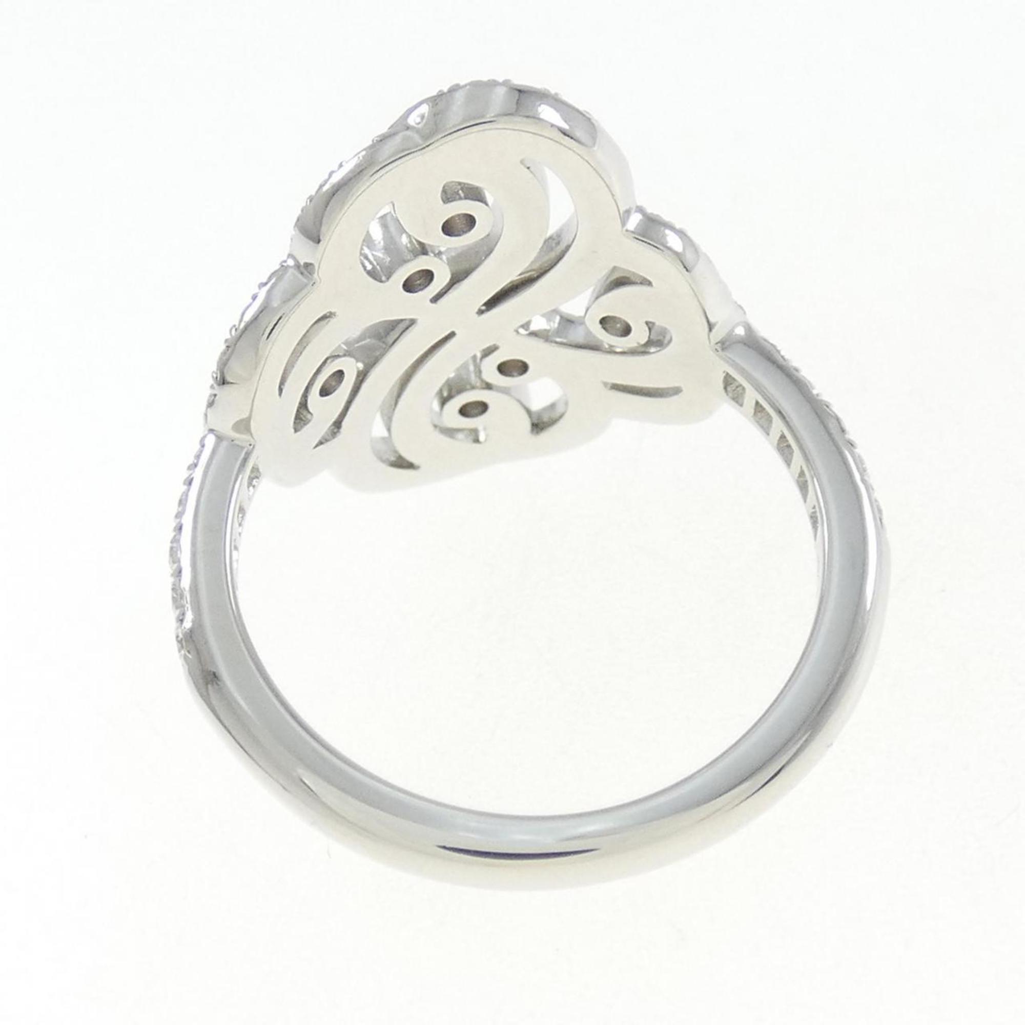 Tiffany Heart Platinum Band Ring (Pre-Owned)