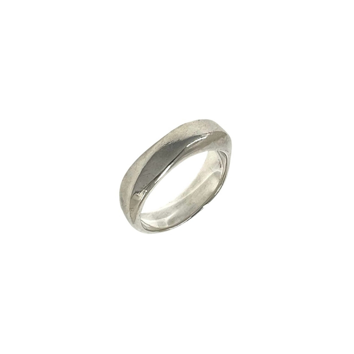 Tiffany Silver Silver 925 Band Ring (Pre-Owned)