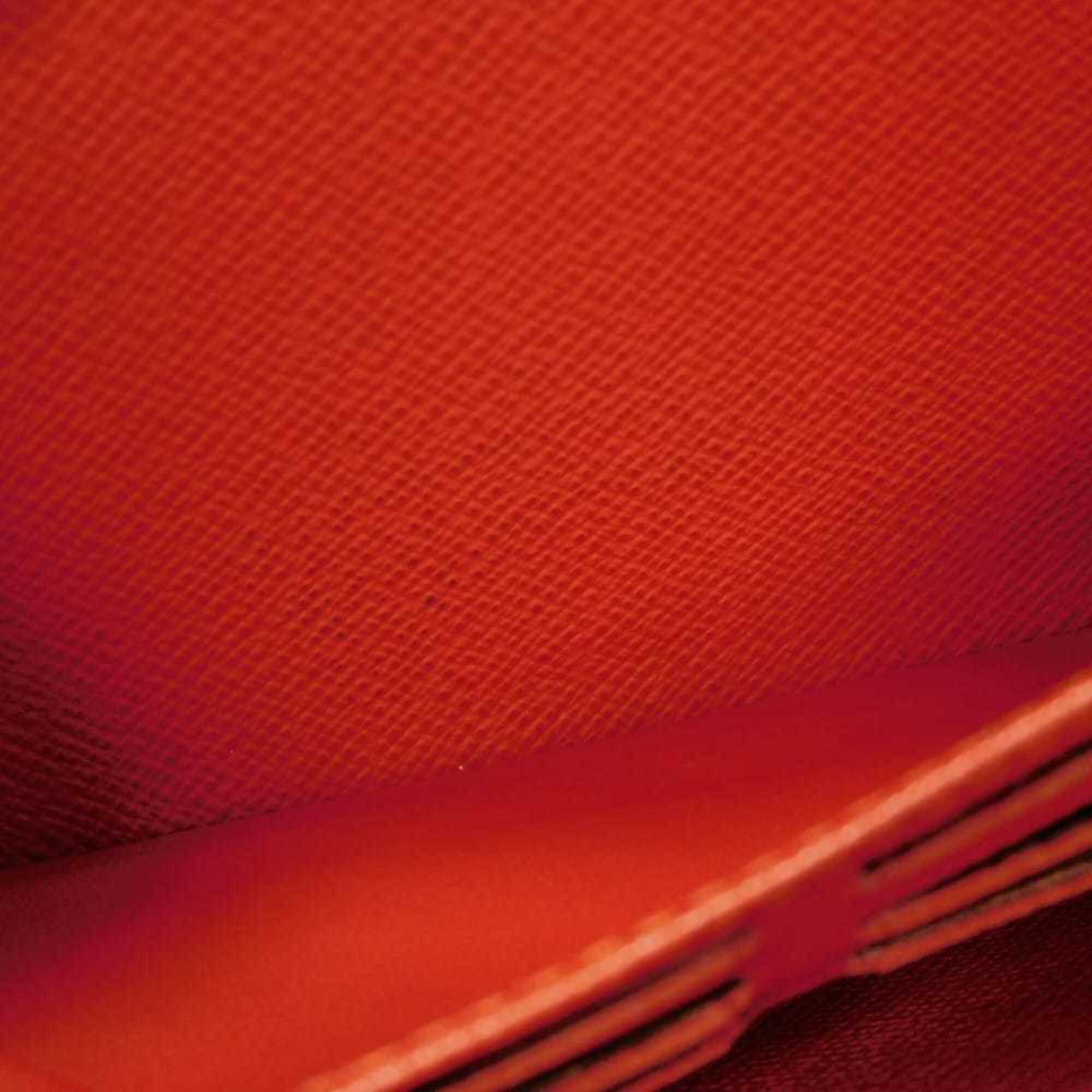 Louis Vuitton Brown Cerise Long Wallet (Bi-Fold) (Pre-Owned)