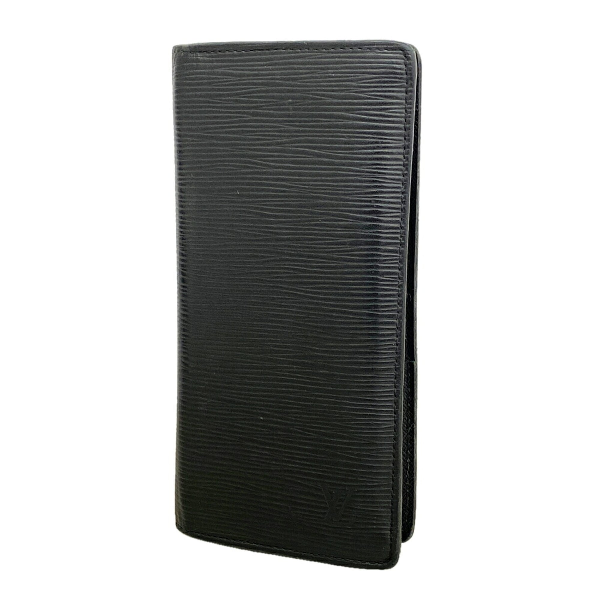 Louis Vuitton Noir Long Wallet (Bi-Fold) (Pre-Owned)