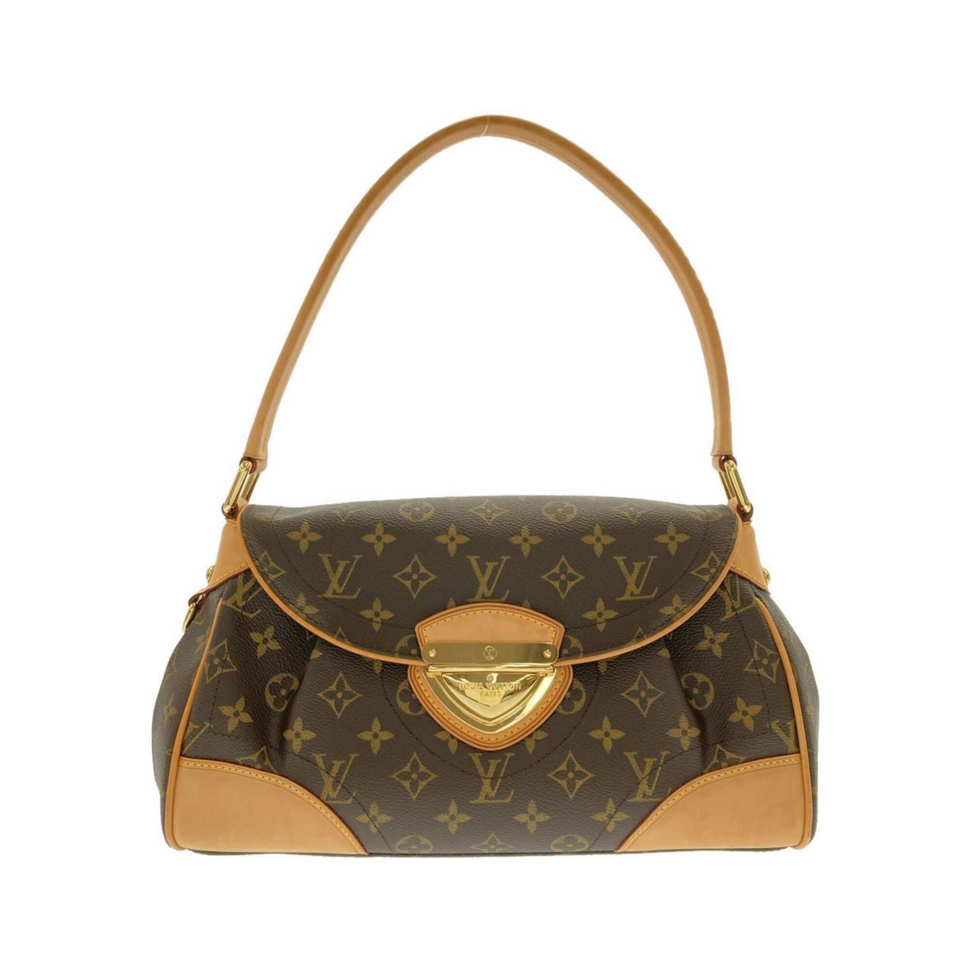 Louis Vuitton Marron Monogram Coated Canvas Shoulder Bag (Pre-Owned)