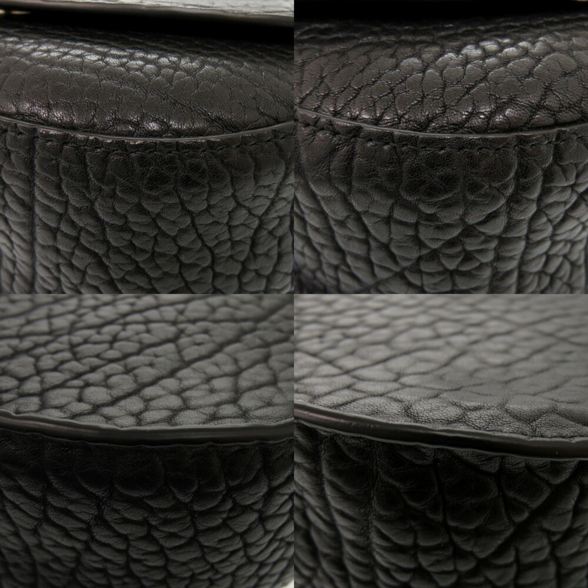 Burberry Black Leather Shoulder Bag (Pre-Owned)