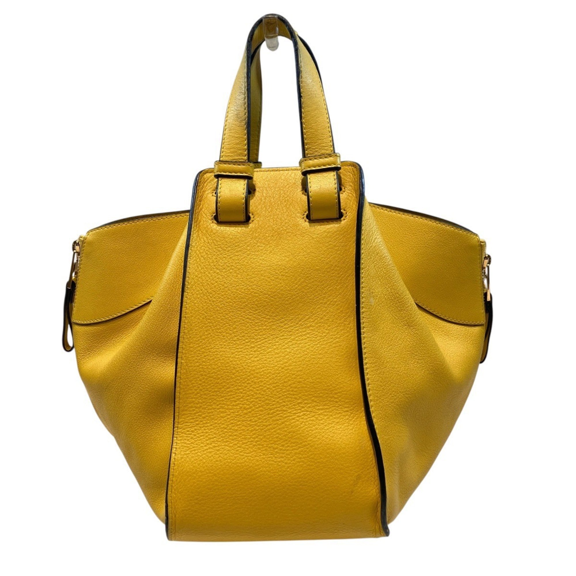 Loewe Yellow Leather Handbag (Pre-Owned)