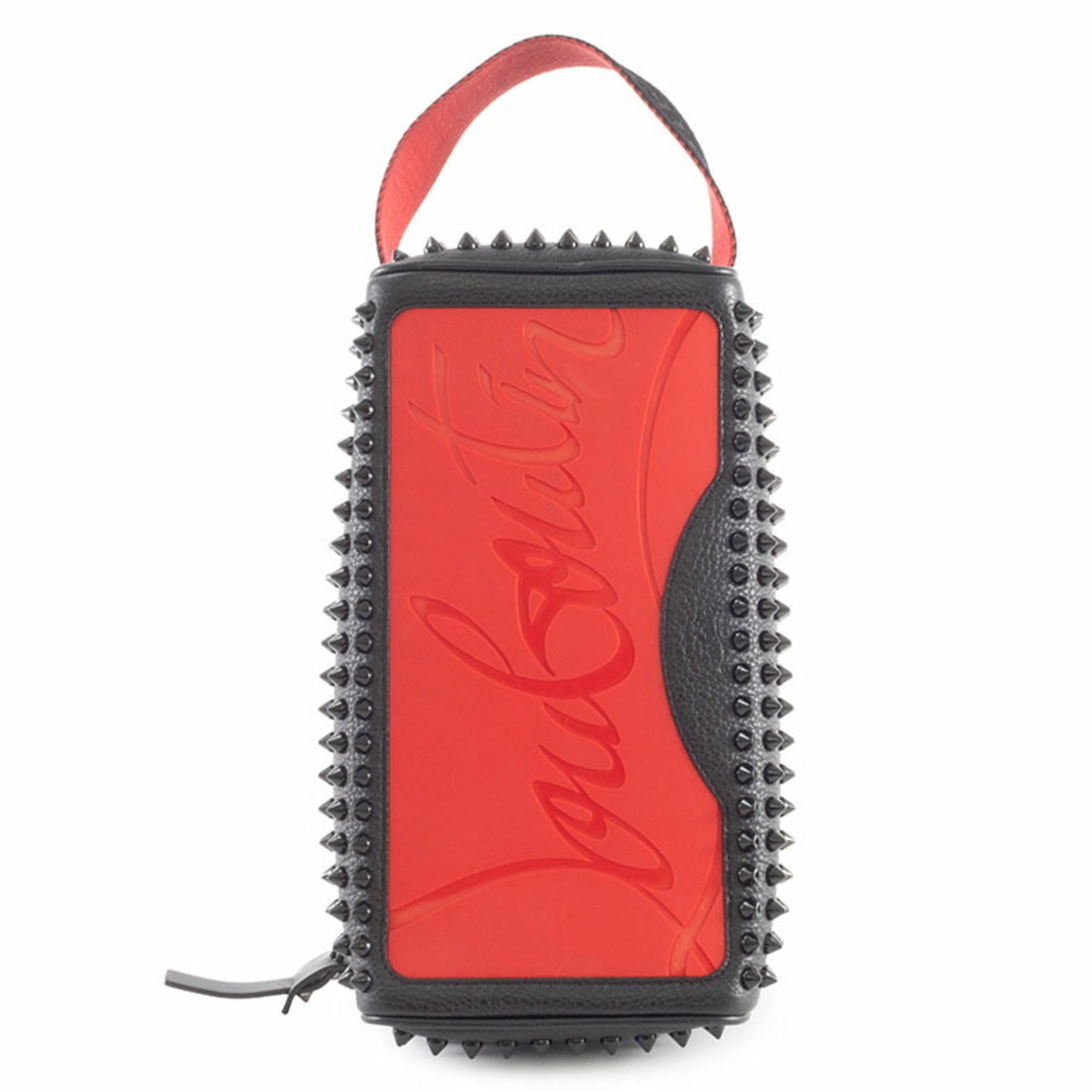 Christian Louboutin Black Leather Clutch Bag (Pre-Owned)