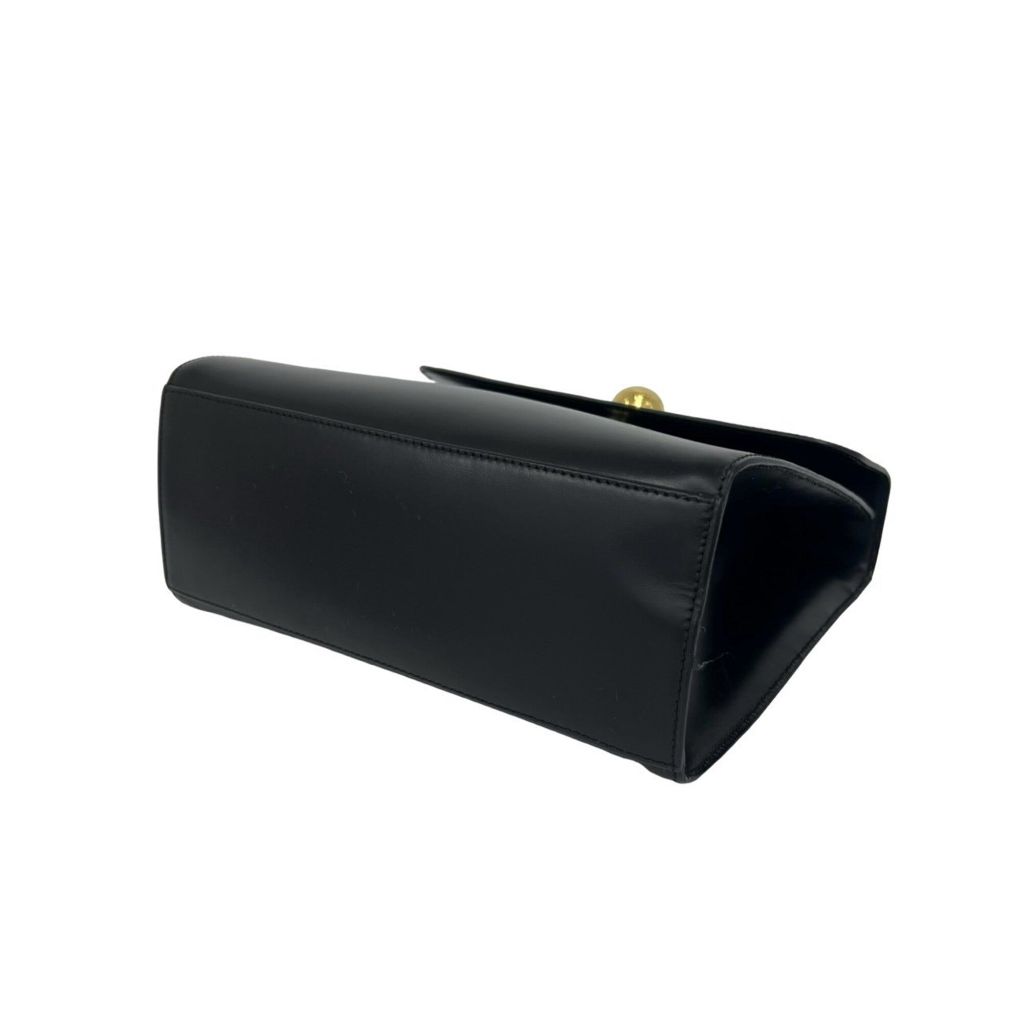 Celine Black Leather Shoulder Bag (Pre-Owned)