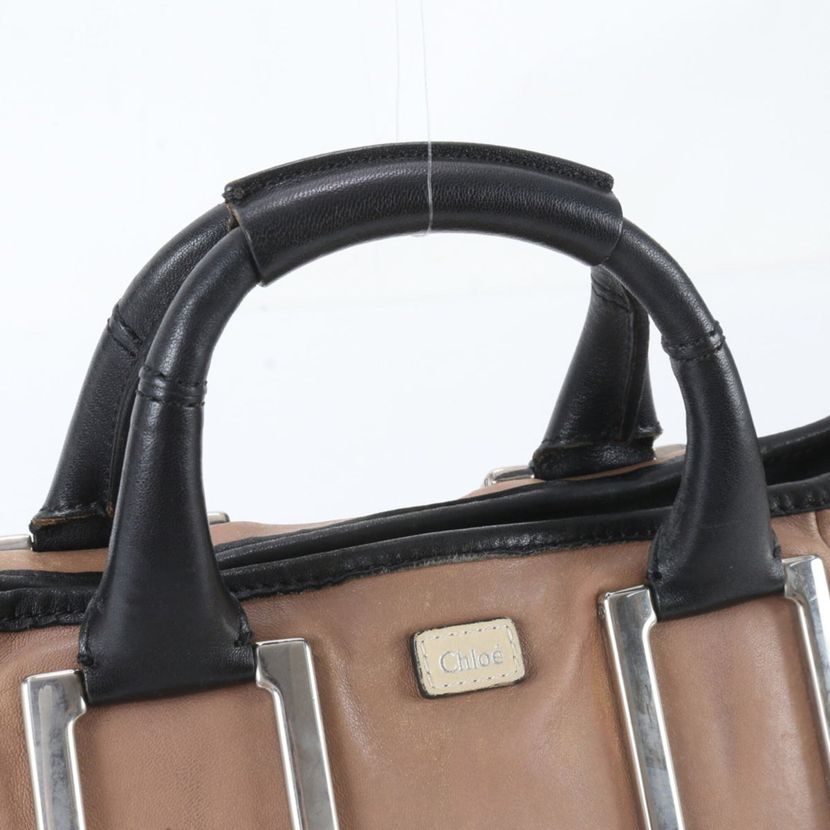 Chloé Pink Leather Handbag Shoulder Bag Tote Bag (Pre-Owned)