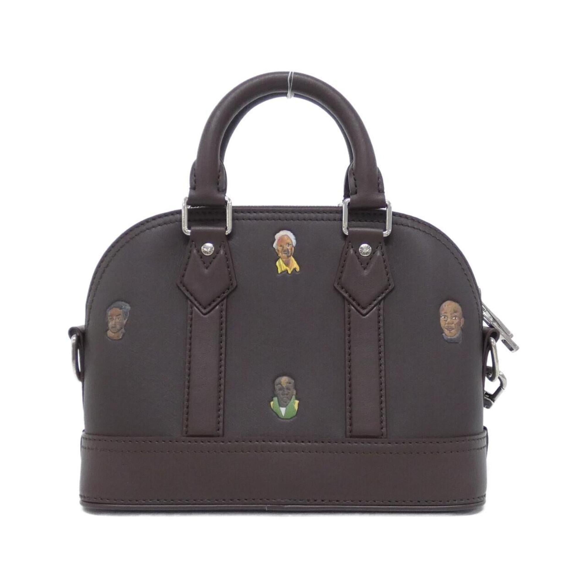 Louis Vuitton Brown Leather Handbag (Pre-Owned)