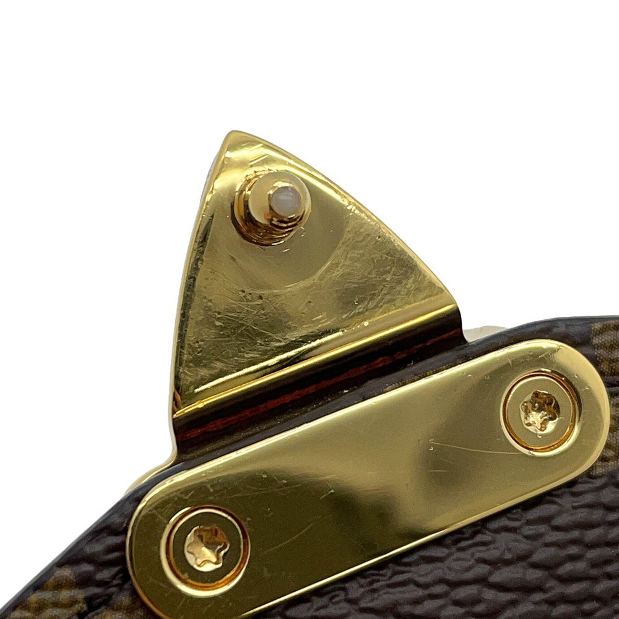 Louis Vuitton Monogram Brown Monogram Handbag Pochette (Pre-Owned)