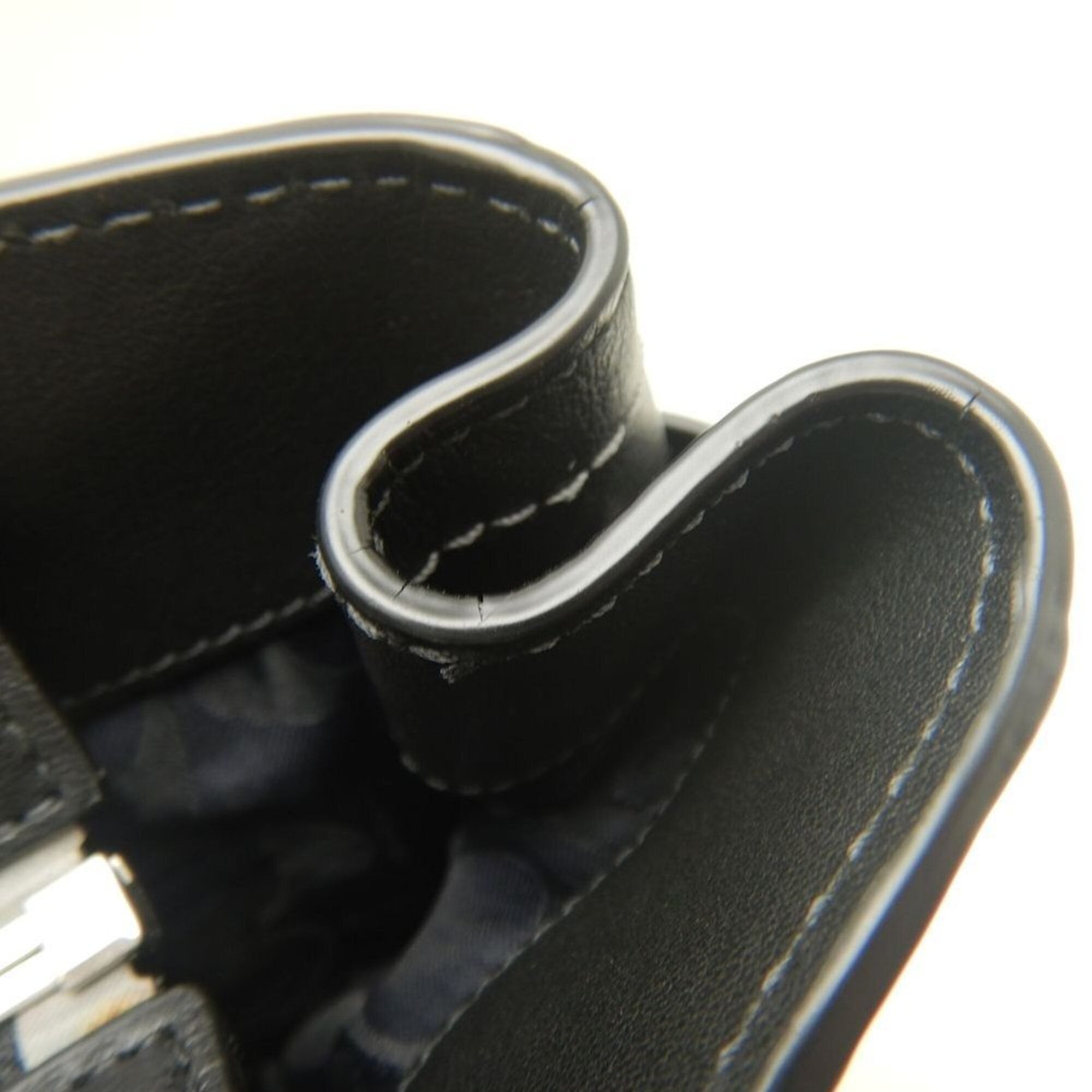 Coach Black Leather Tote Bag (Pre-Owned)