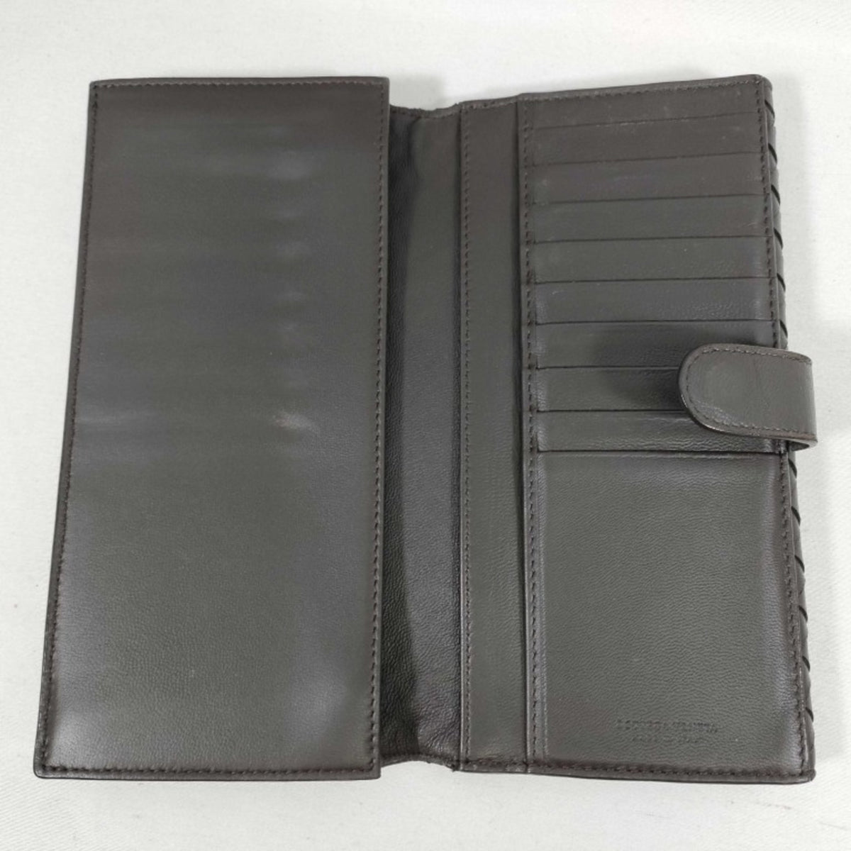 Bottega Veneta Brown Leather Coin Purse/Coin Case (Pre-Owned)