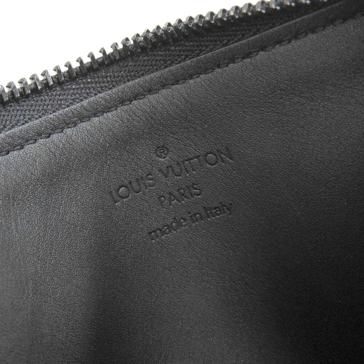 Louis Vuitton Black Noir Monogram Shadow Coin Purse/Coin Case (Pre-Owned)