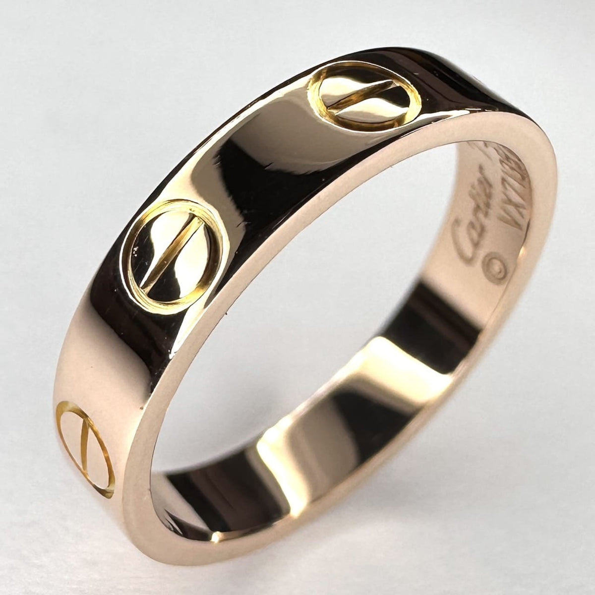Cartier Pink Gold Pink Gold (18K) Band Ring (Pre-Owned)