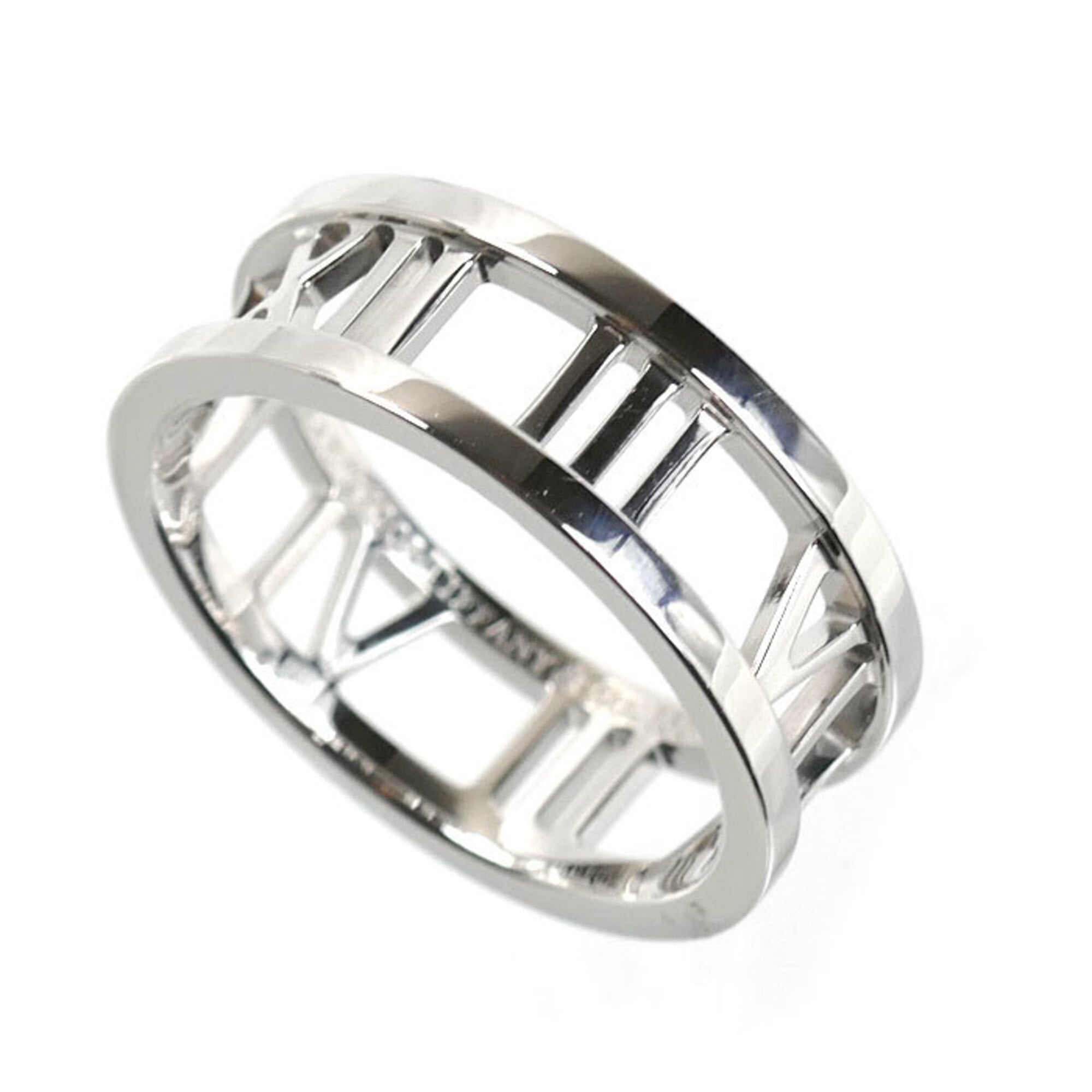 Tiffany White Gold (18K) Band Ring (Pre-Owned)