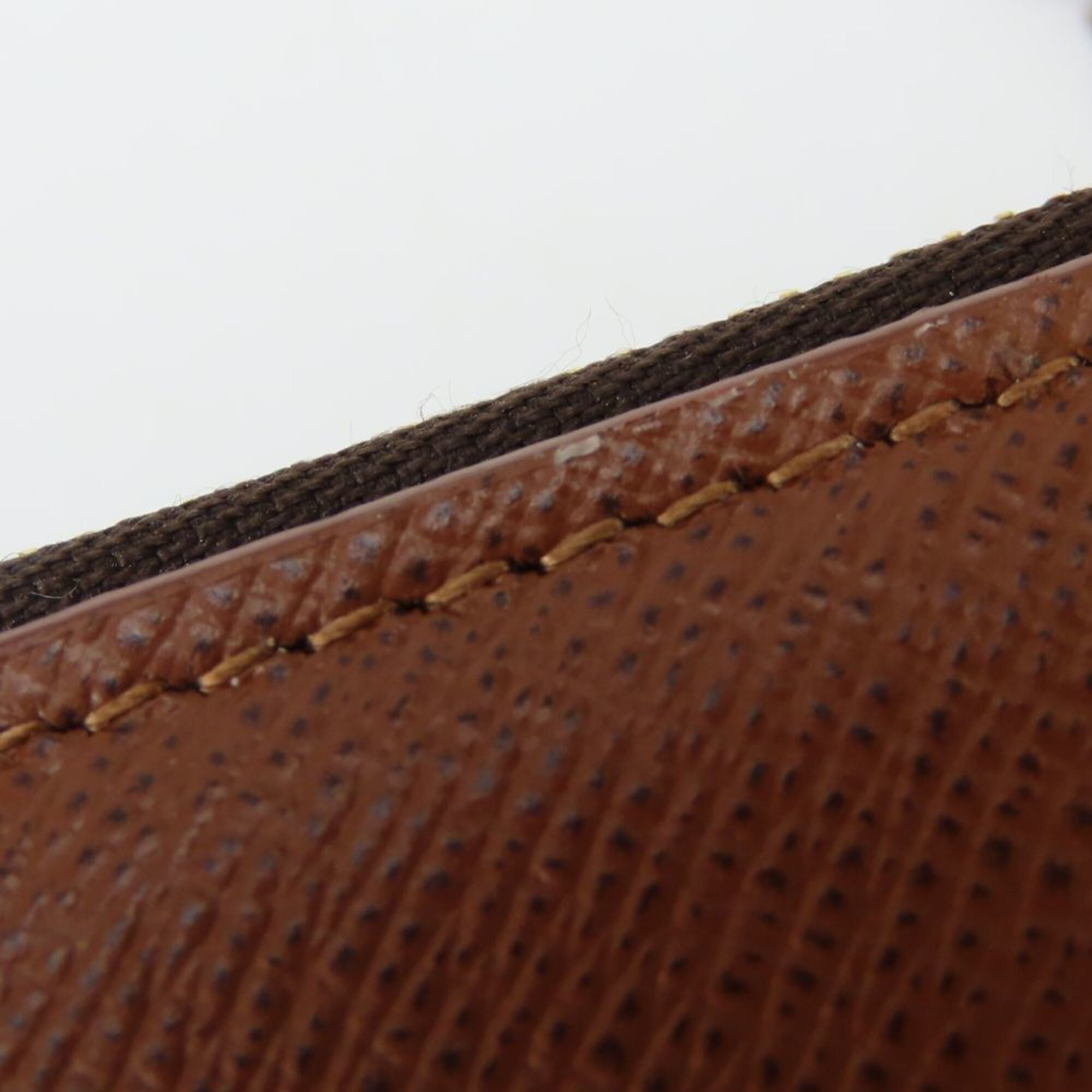 Louis Vuitton Brown Monogram Wallet (Tri-Fold) (Pre-Owned)