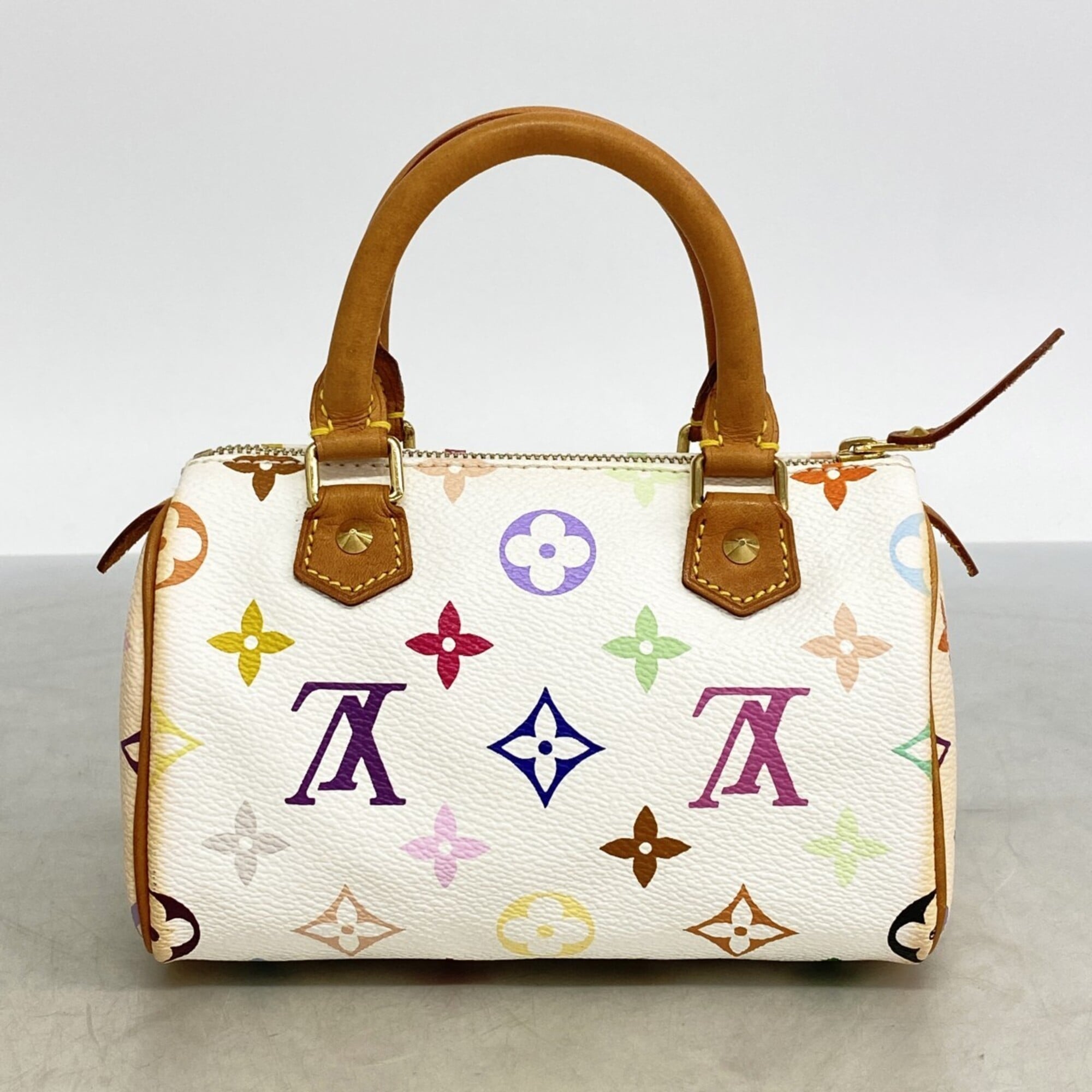 Louis Vuitton Blanc Handbag (Pre-Owned)