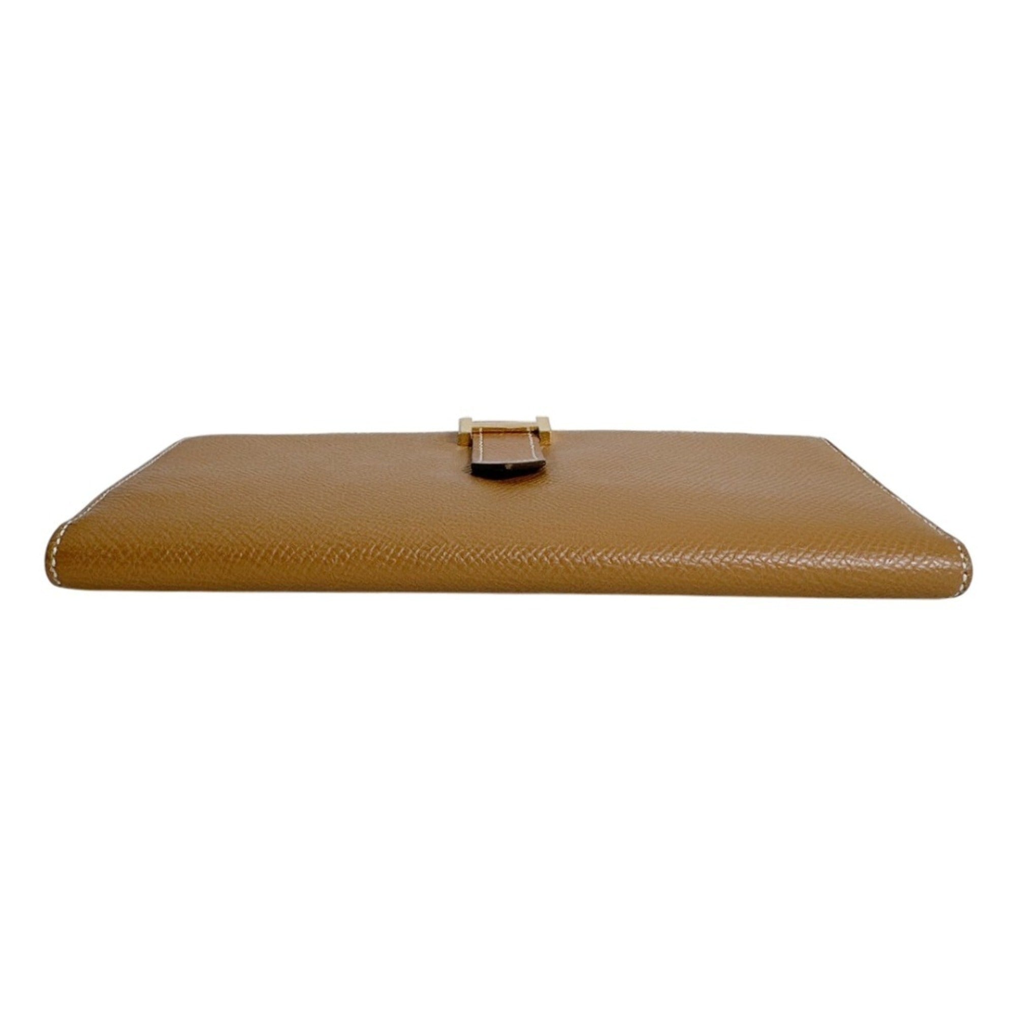 Hermes Brown Epsom Leather Wallet (Bi-Fold) (Pre-Owned)