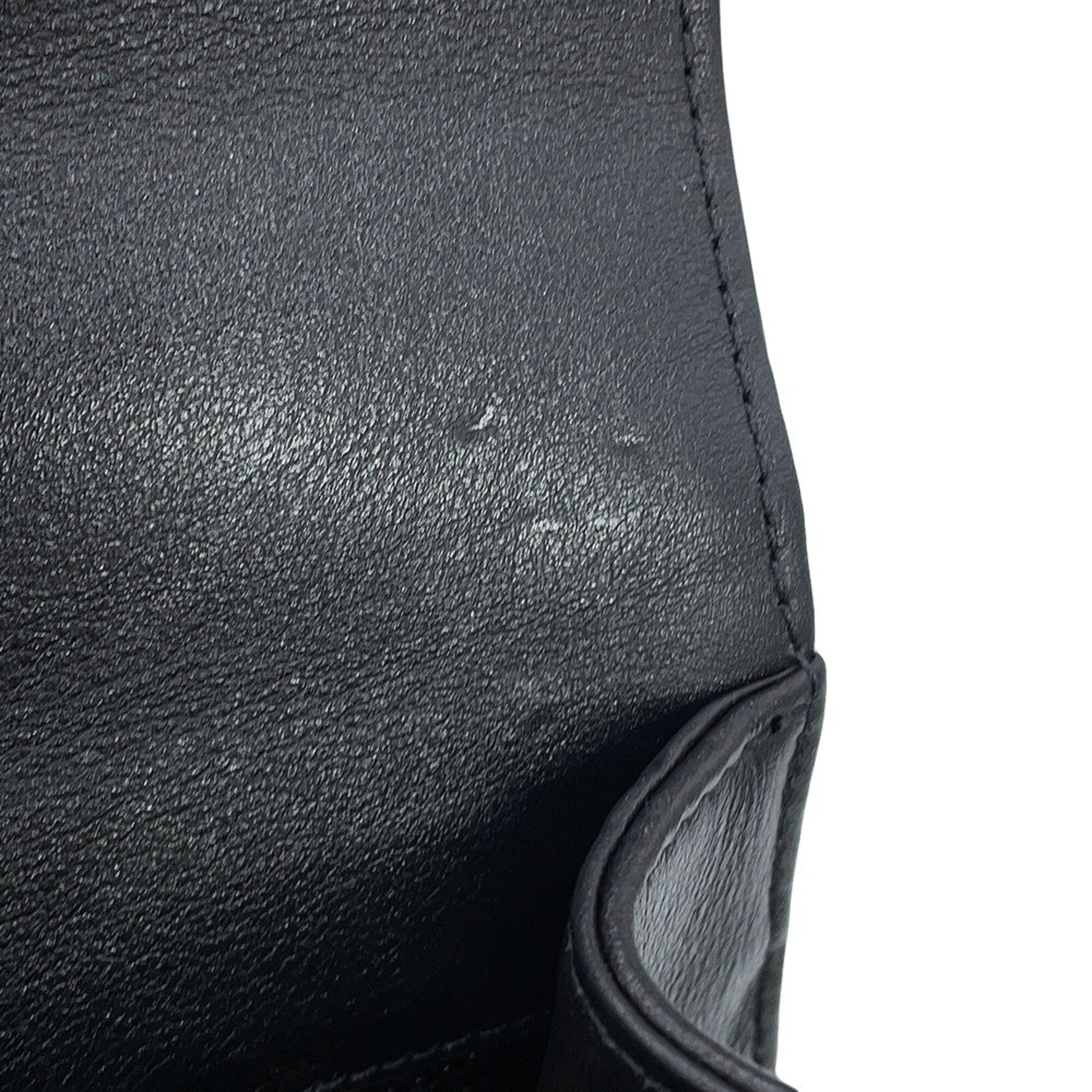 Chanel Black Leather Shoulder Bag (Pre-Owned)