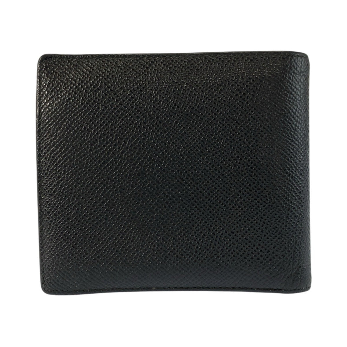 Bvlgari Black Leather Wallet (Bi-Fold) (Pre-Owned)