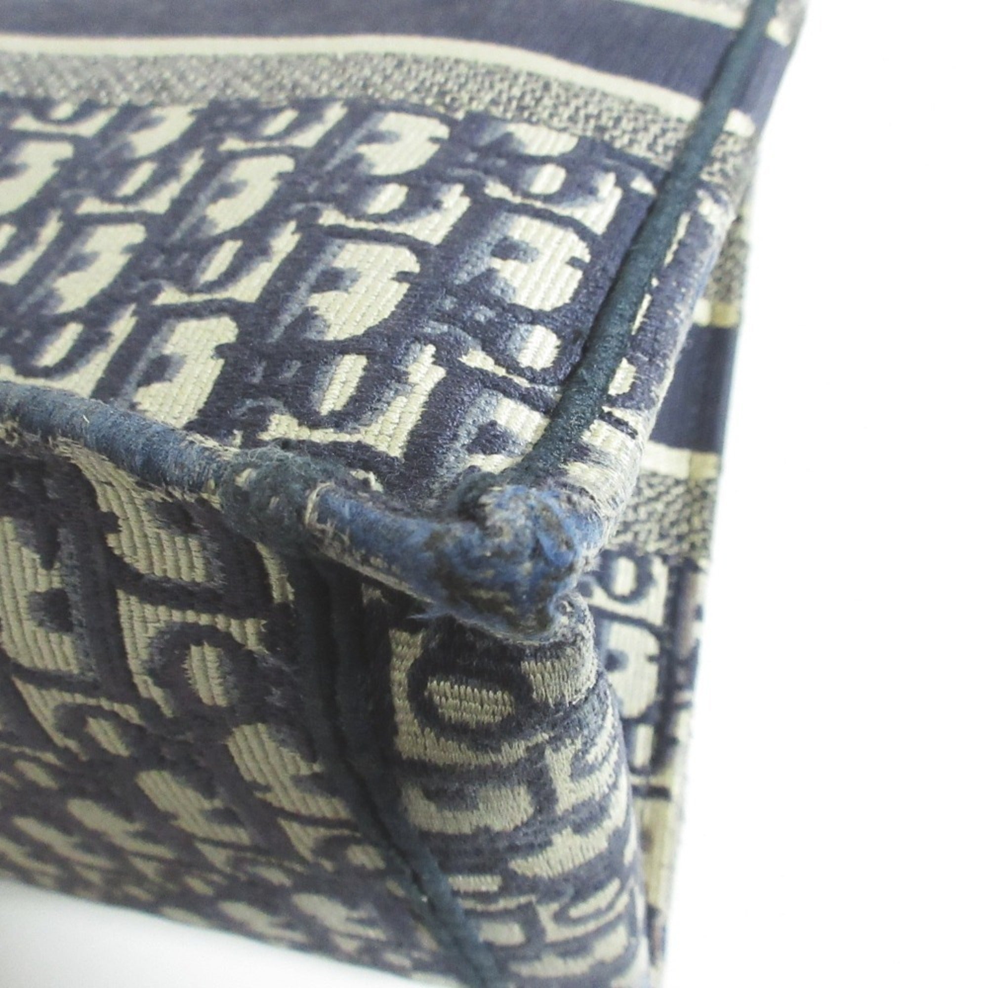Christian Dior Navy Handbag Tote Bag (Pre-Owned)