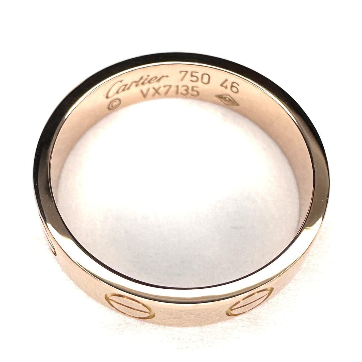 Cartier Pink Gold Pink Gold (18K) Band Ring (Pre-Owned)