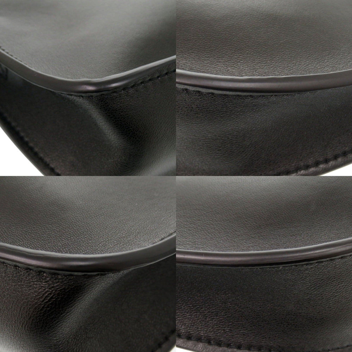 Burberry Black Leather Shoulder Bag (Pre-Owned)