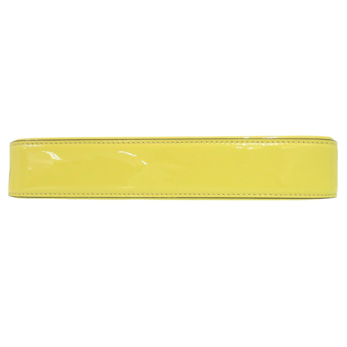 Christian Louboutin Yellow Patent Leather Shoulder Bag (Pre-Owned)