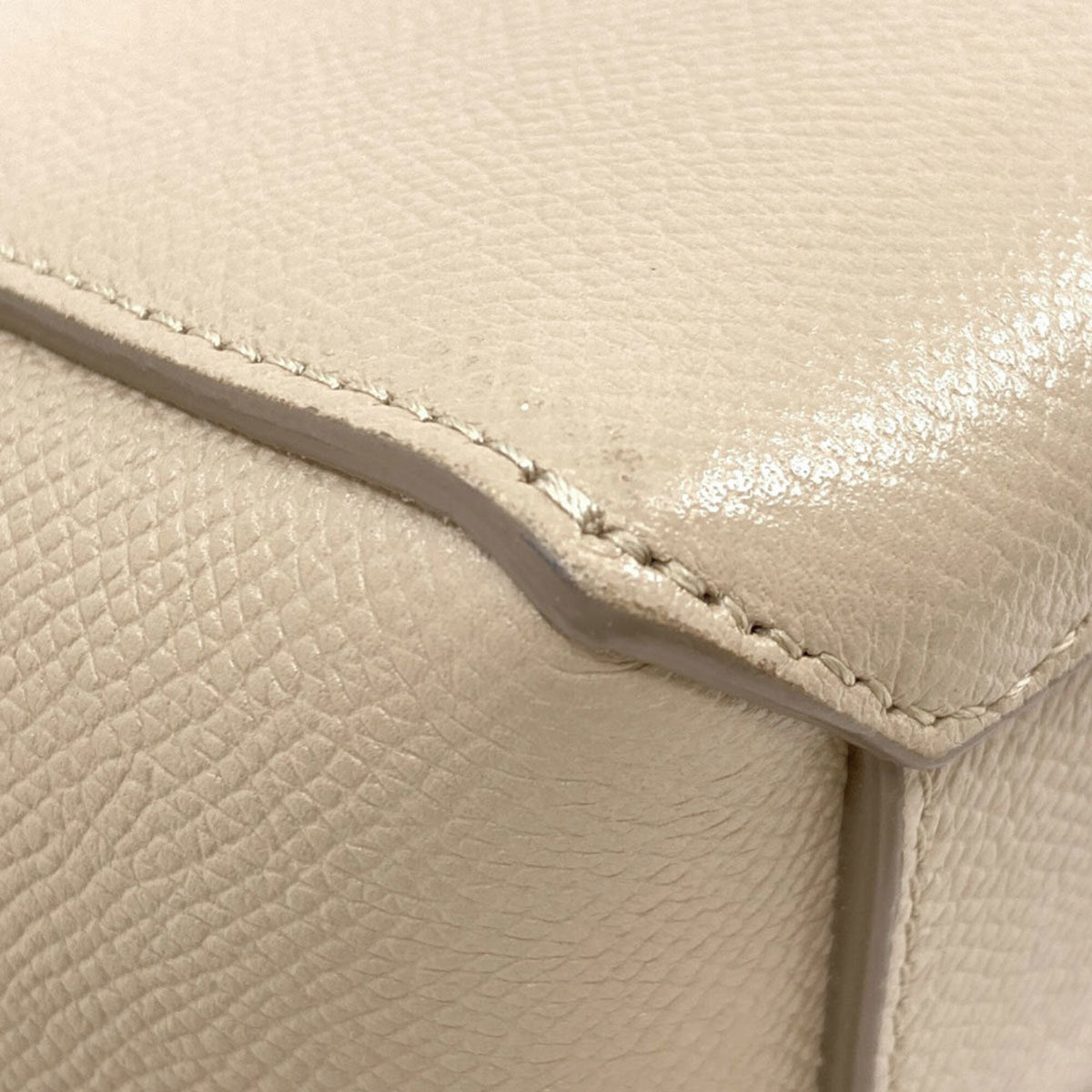 Celine Beige Leather Handbag (Pre-Owned)