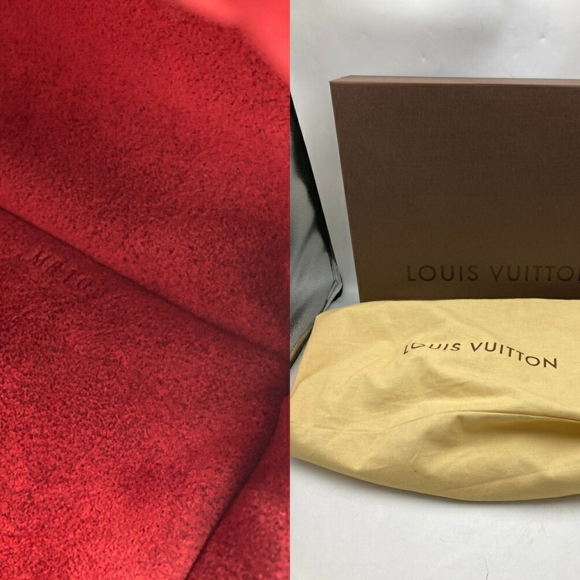 Louis Vuitton Brown Pvc Leather Handbag (Pre-Owned)