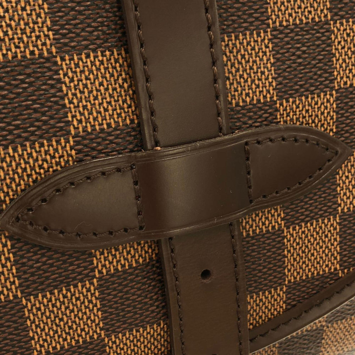 Louis Vuitton Ebene Coated Canvas Shoulder Bag (Pre-Owned)