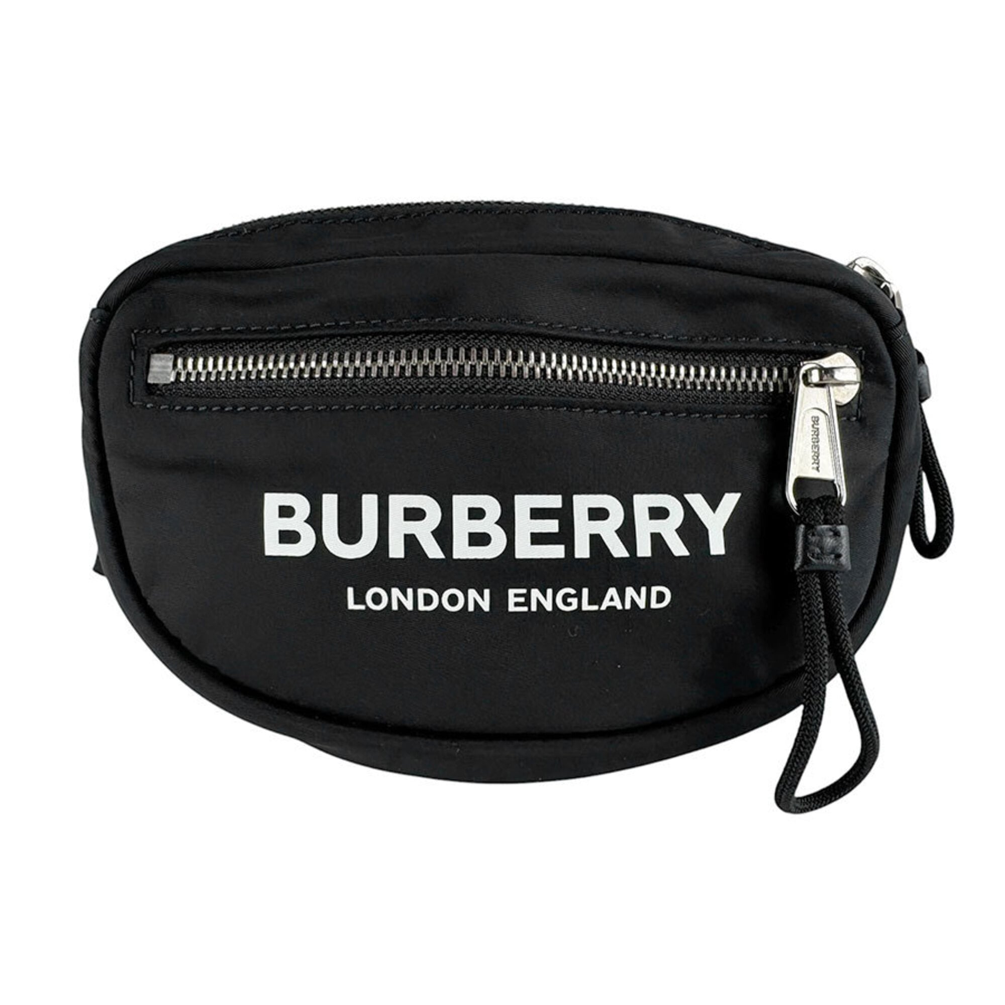 Burberry Black Nylon Canvas Sling Bag (Pre-Owned)