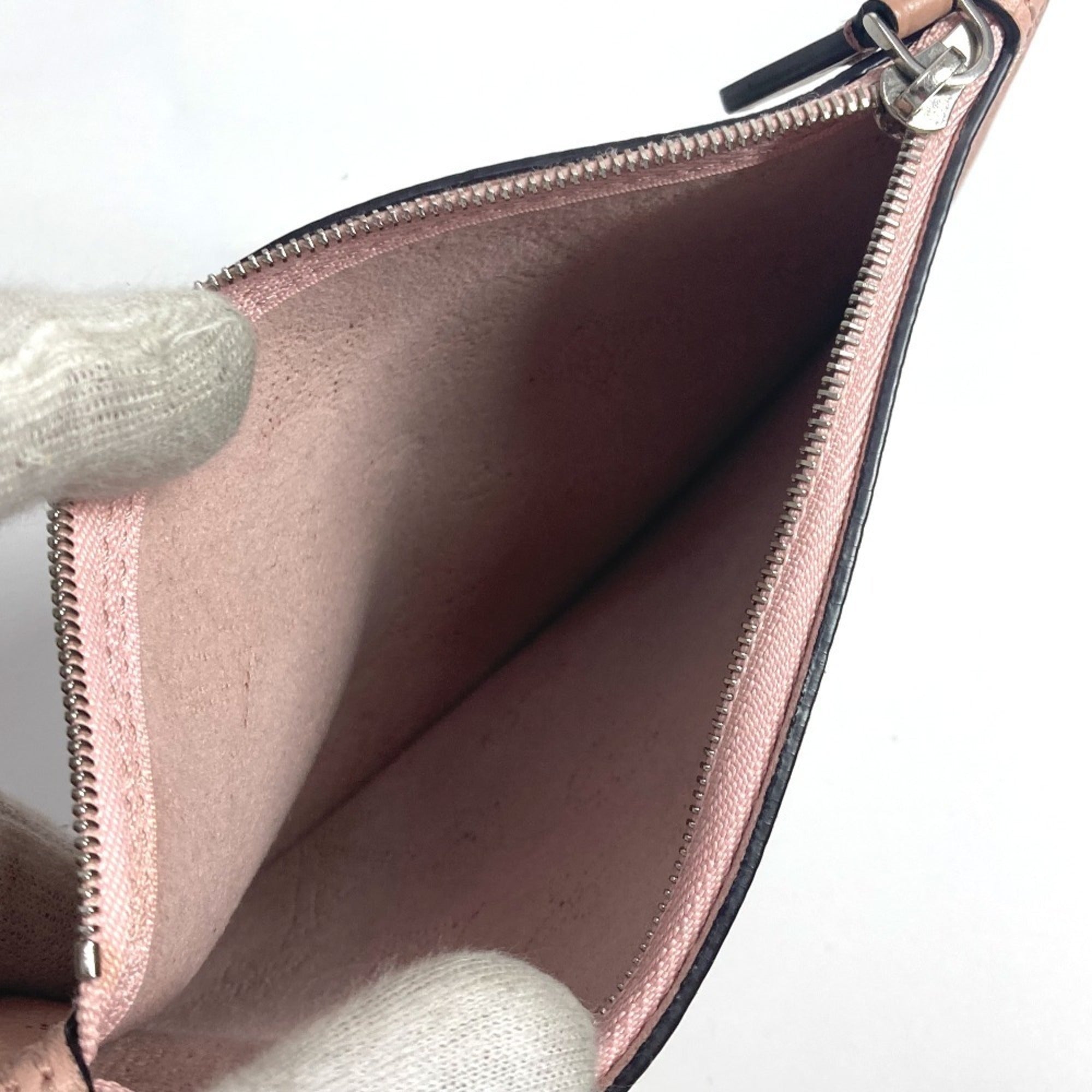 Louis Vuitton Magnolia Pink Mahina Leather Handbag Shoulder Bag (Pre-Owned)