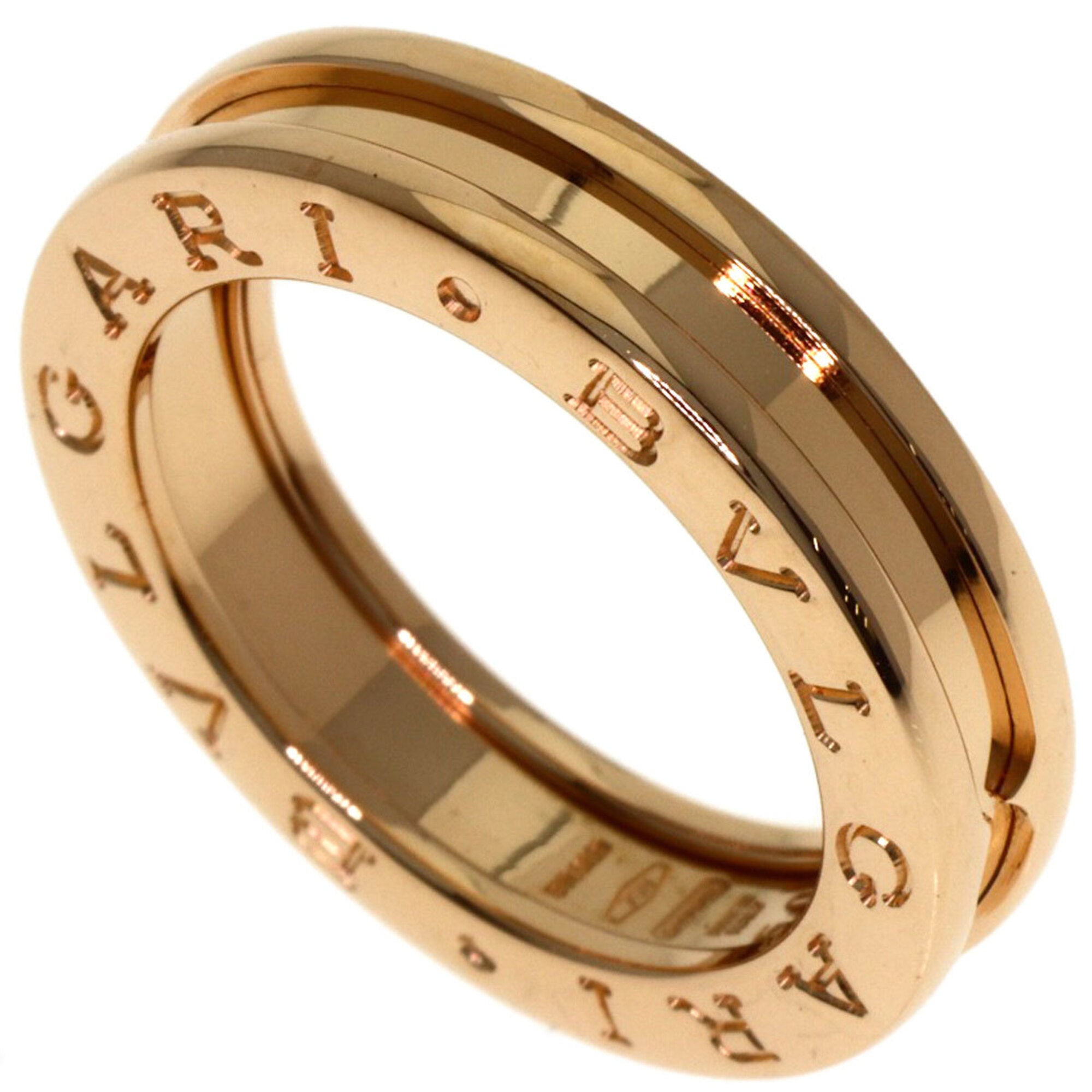 Bvlgari B.Zero1 Pink Gold (18K) Band Ring (Pre-Owned)