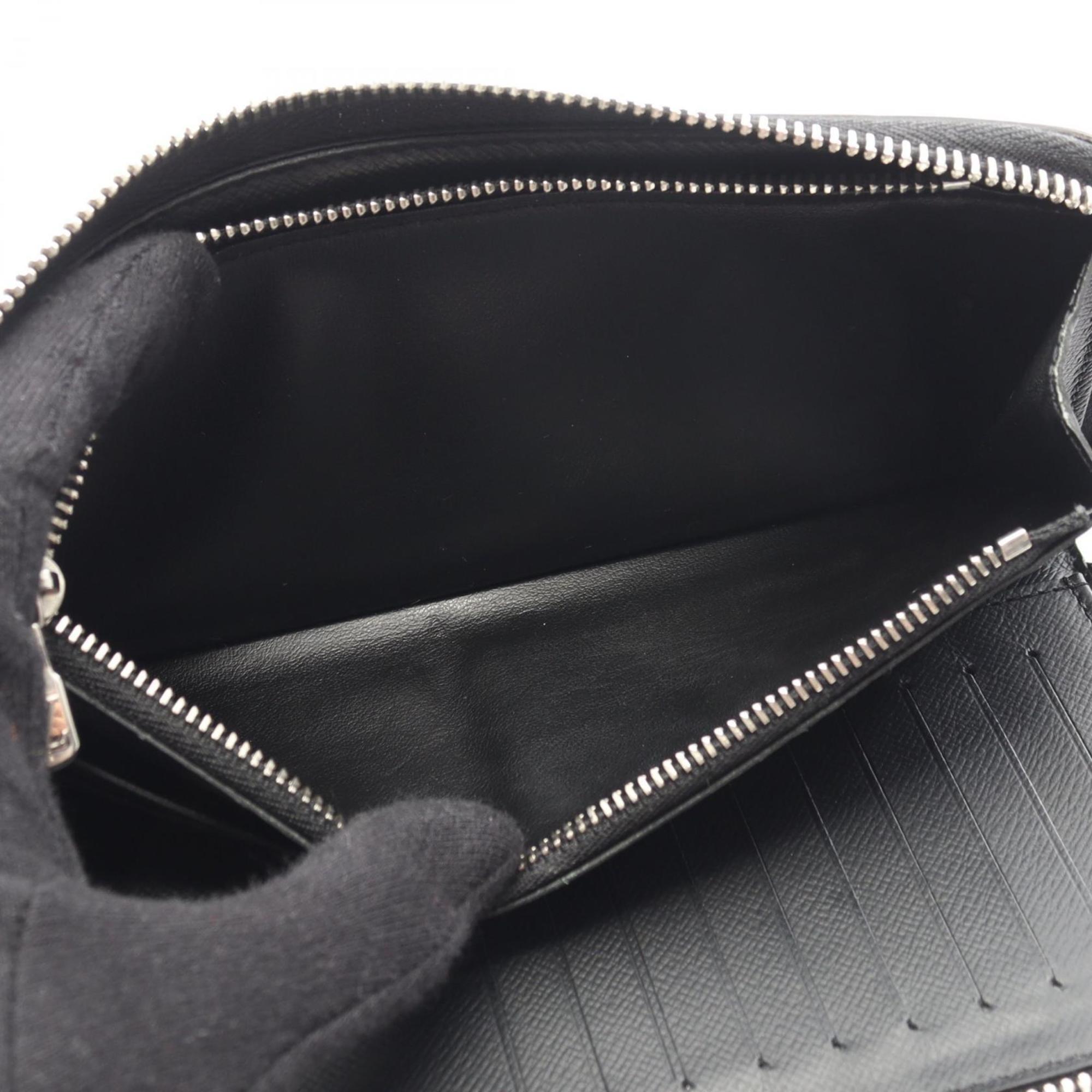 Louis Vuitton Black Noir Epi Leather Long Wallet (Bi-Fold) (Pre-Owned)