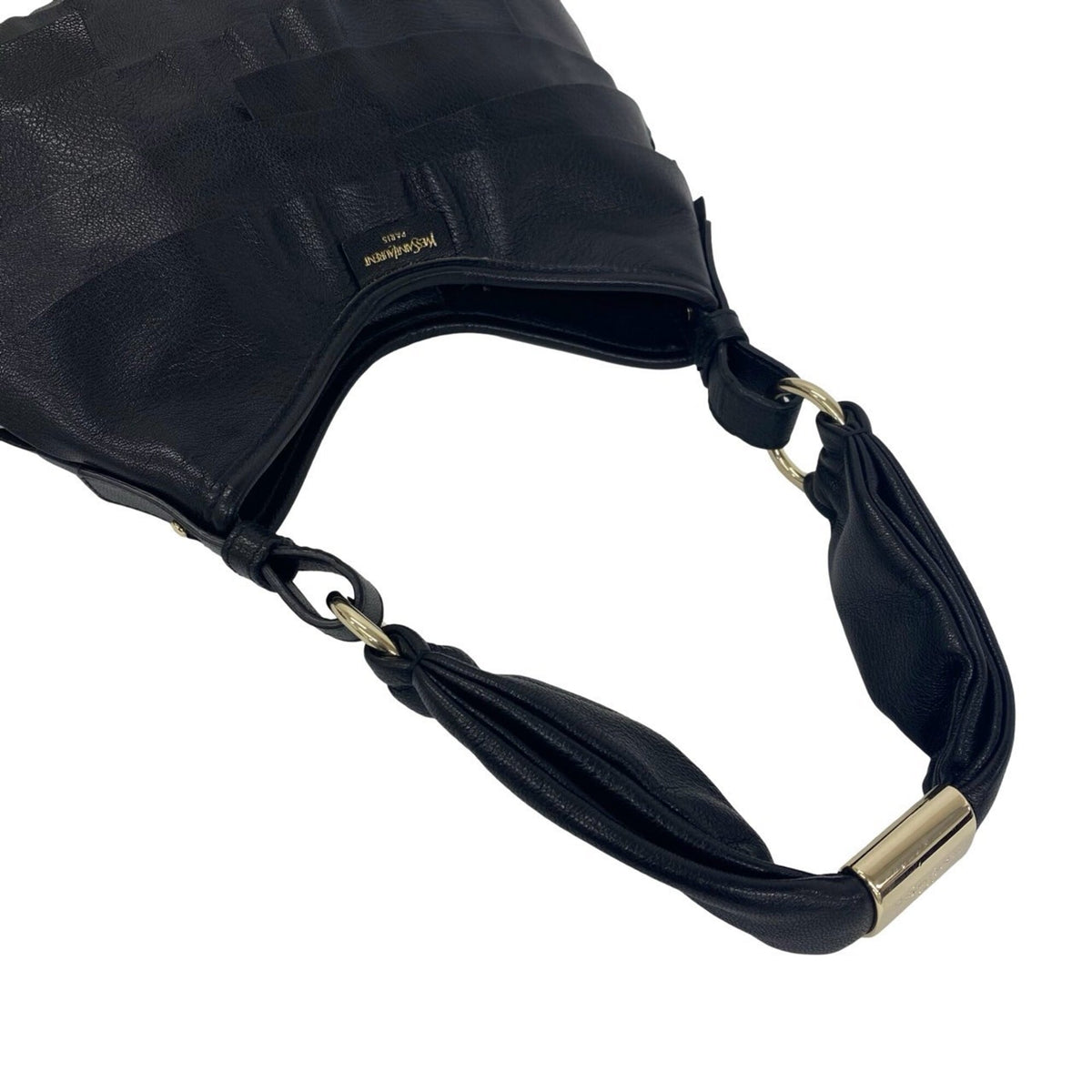 Yves Saint Laurent Black Leather Shoulder Bag (Pre-Owned)