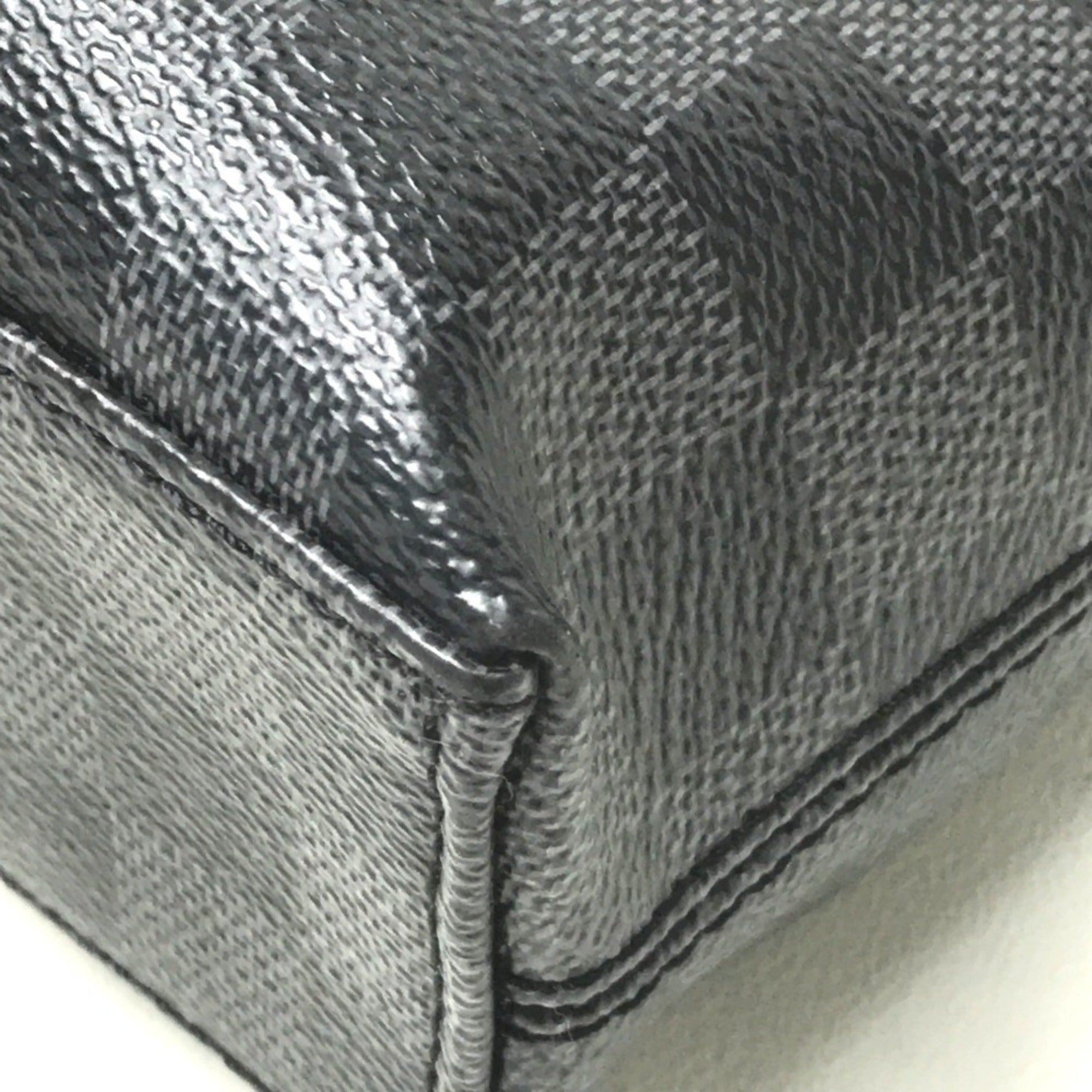 Louis Vuitton Damier Graphite Black Damier Graphite Briefcase (Pre-Owned)