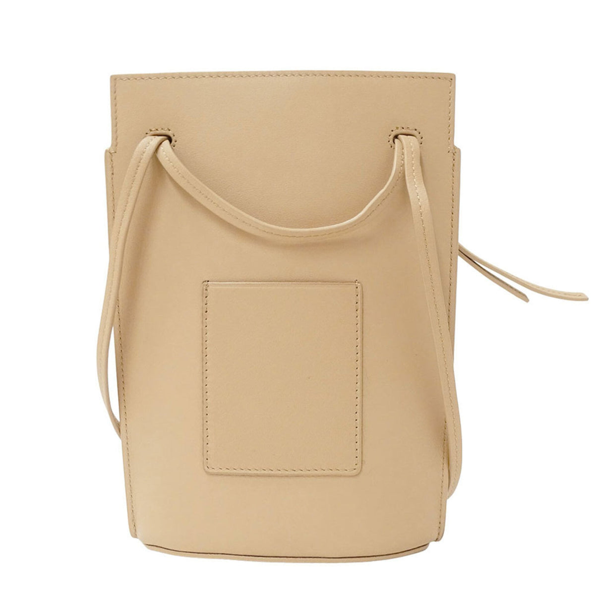 Loewe Beige Leather Handbag Shoulder Bag (Pre-Owned)