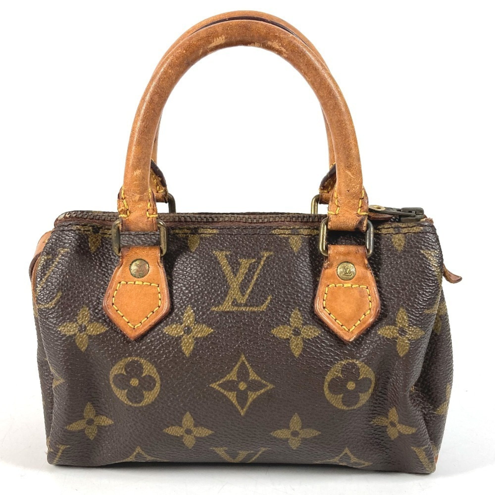 Louis Vuitton Brown Galle Monogram Canvas Handbag Pouch (Pre-Owned)
