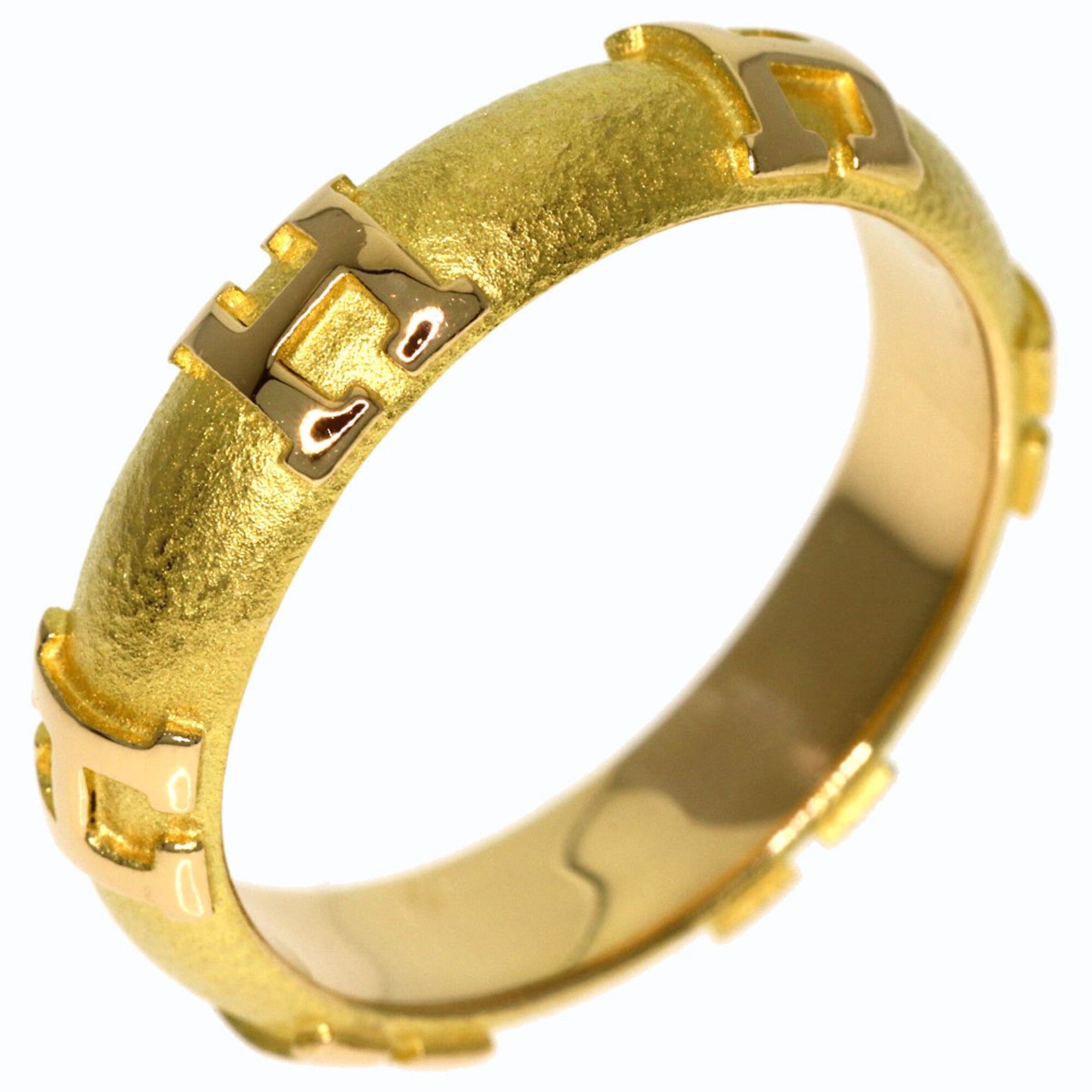 Hermes Yellow Gold (18K) Band Ring (Pre-Owned)