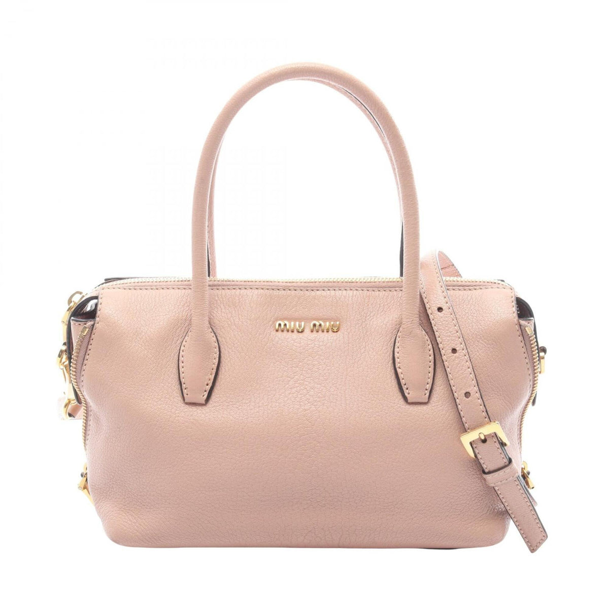 Miu Miu Pink Leather Handbag (Pre-Owned)