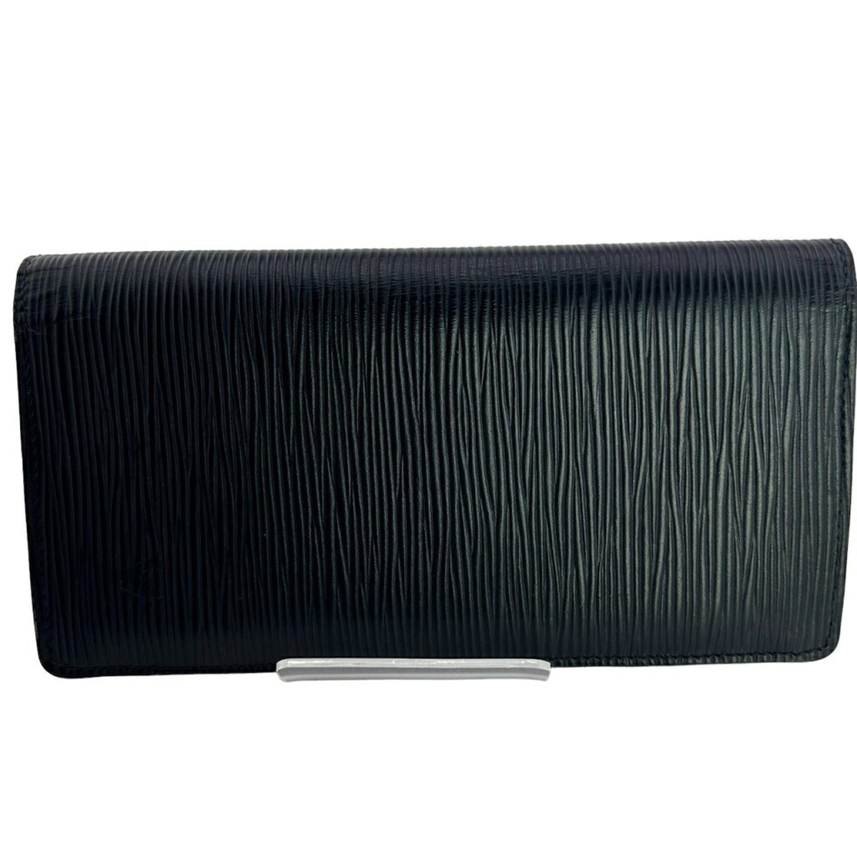 Louis Vuitton Noir Epi Leather Long Wallet (Bi-Fold) (Pre-Owned)